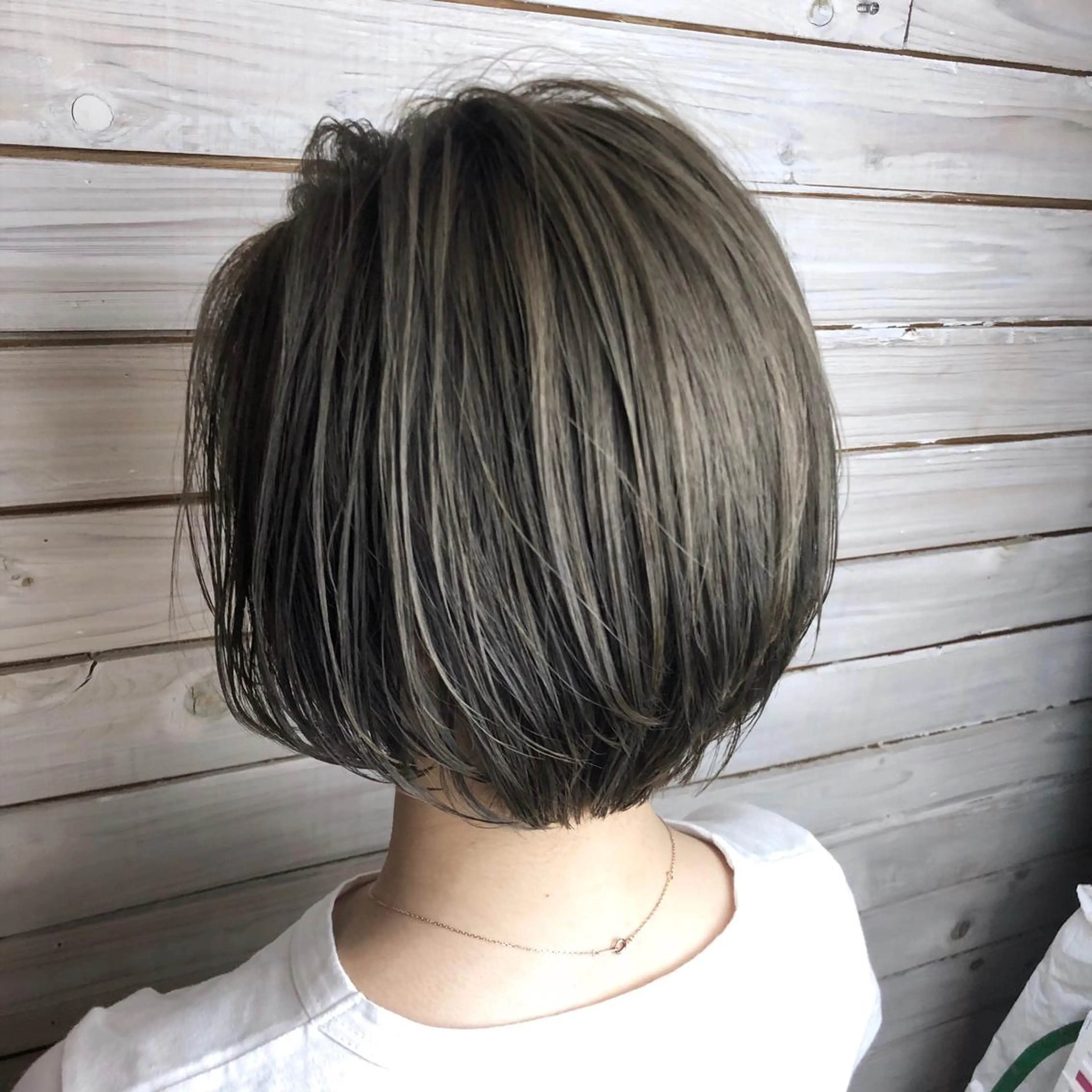 ショート カラー カット ヘアカラー ✨大人美人ショート✨ 店長　藤井一輝のヘアスタイル