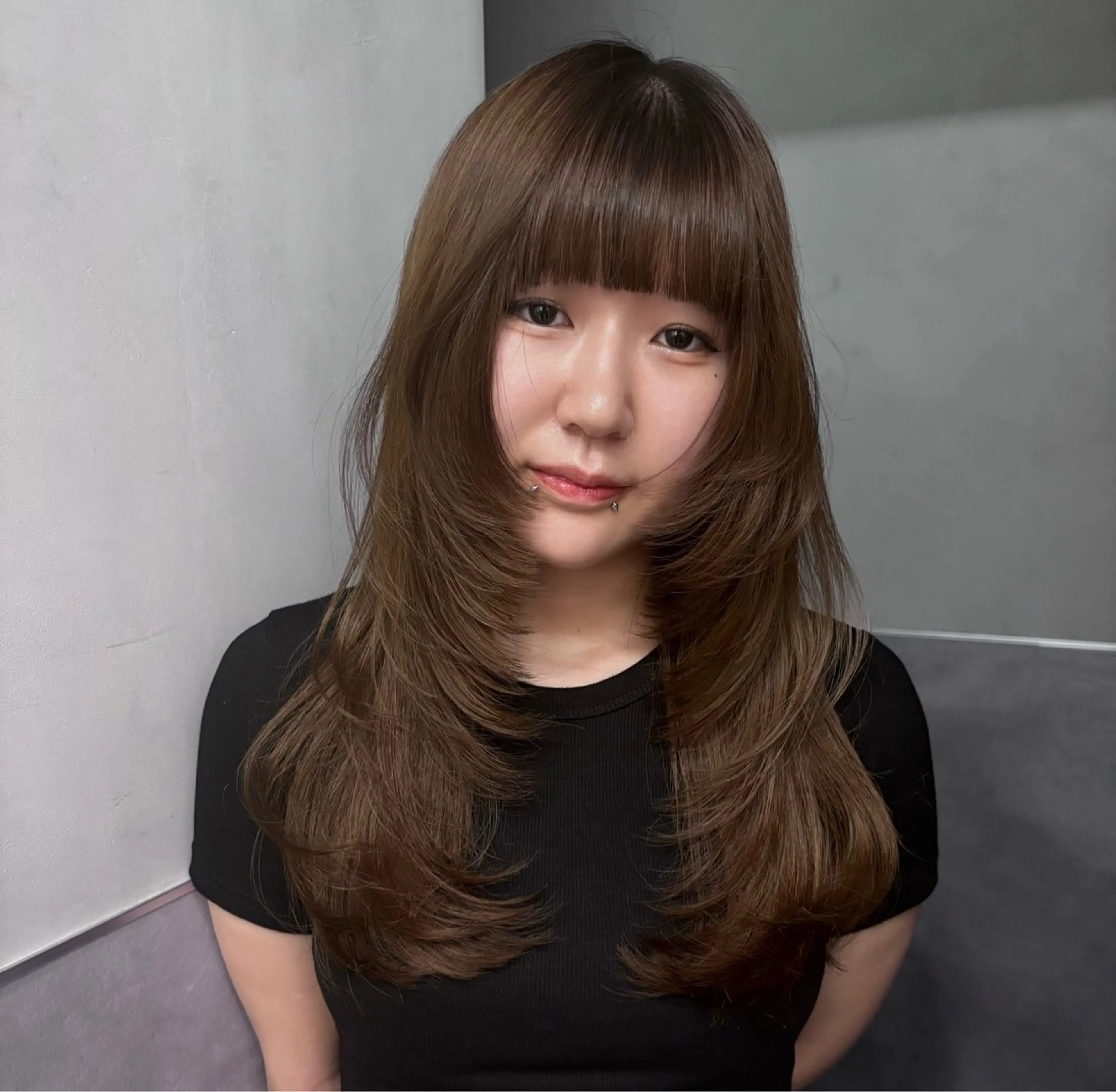 ロング 日吉／レイヤー／ 髪質改善／iatoのヘアスタイル