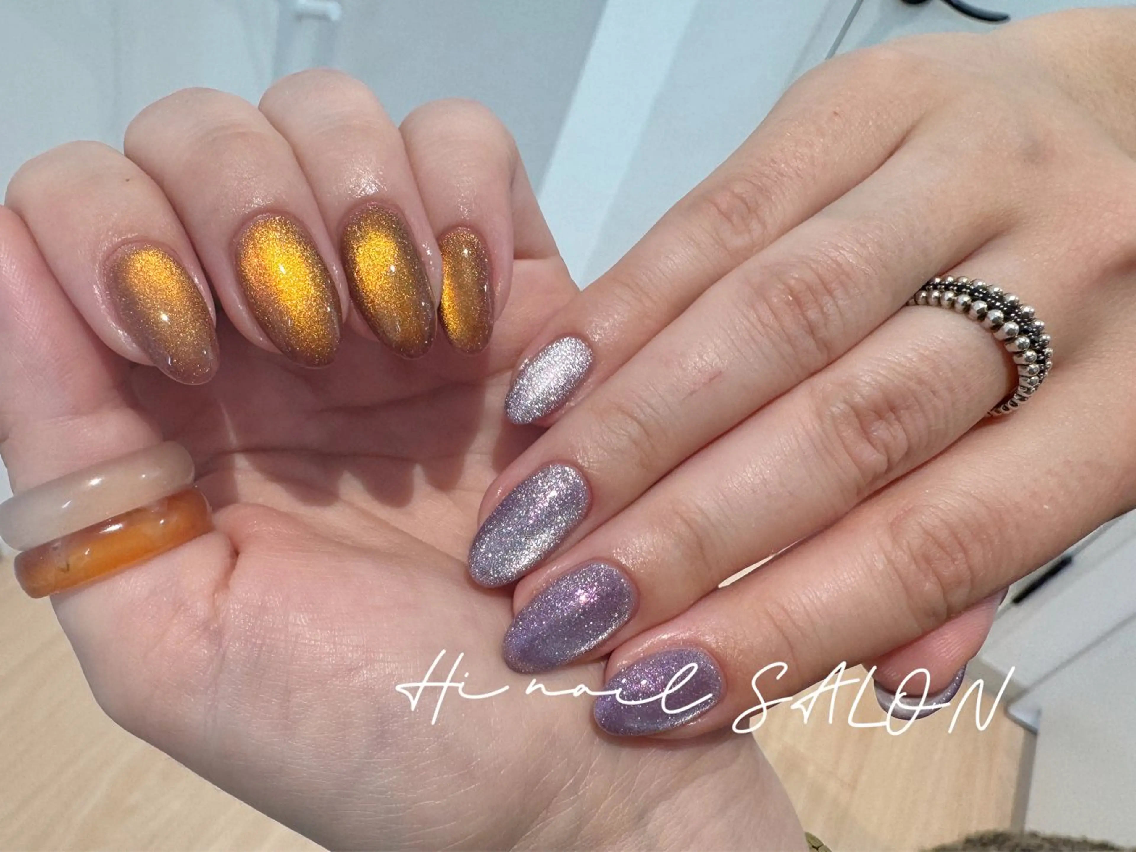 ネイル チークネイル フレンチネイル 韓国ネイル マグネットネイル 持ち込み Hi nail 【ハイネイル】池袋のネイルデザイン