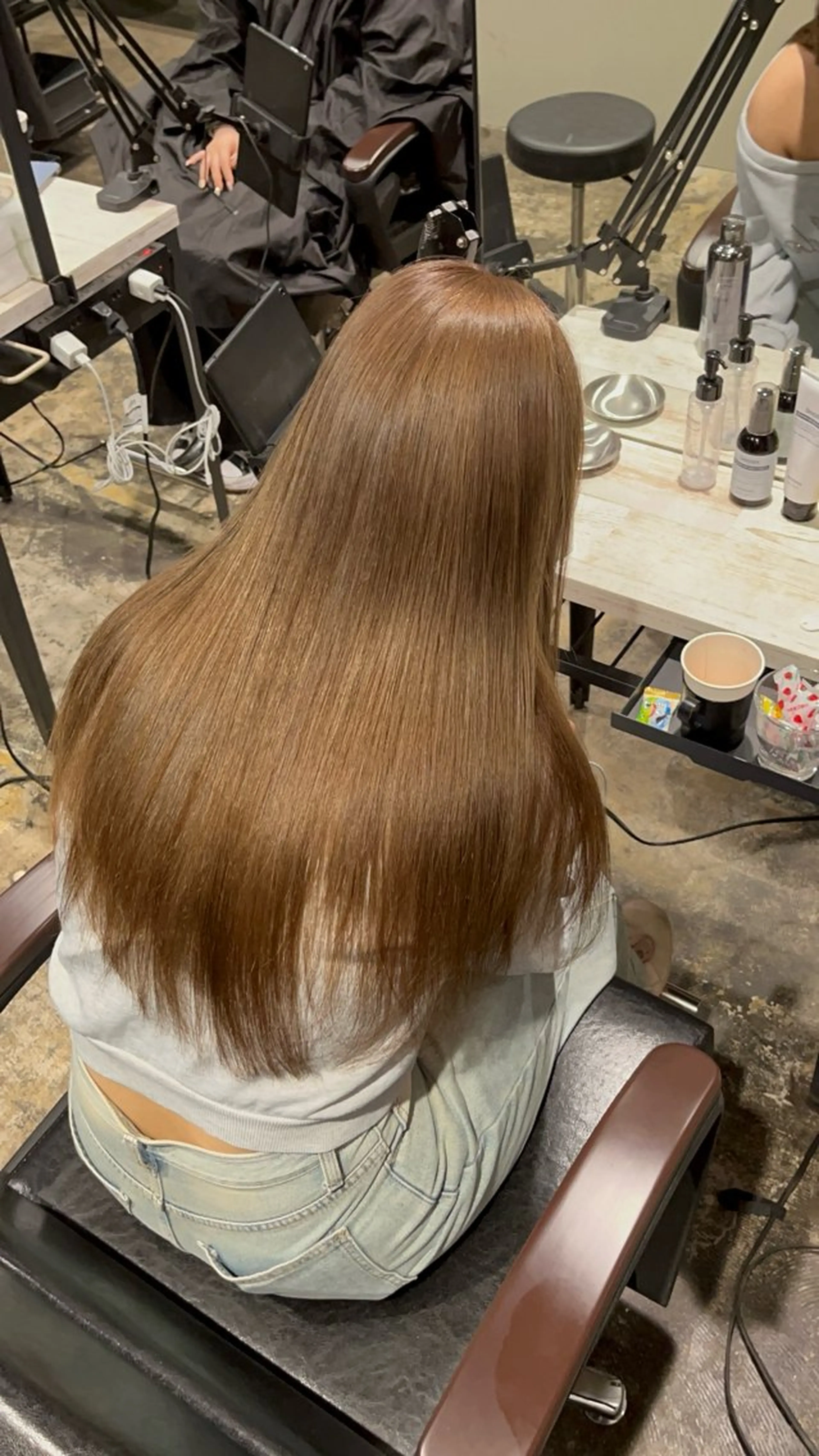 ロング 渋谷ケアブリーチ ❤️‍🔥徳田空悟のヘアスタイル