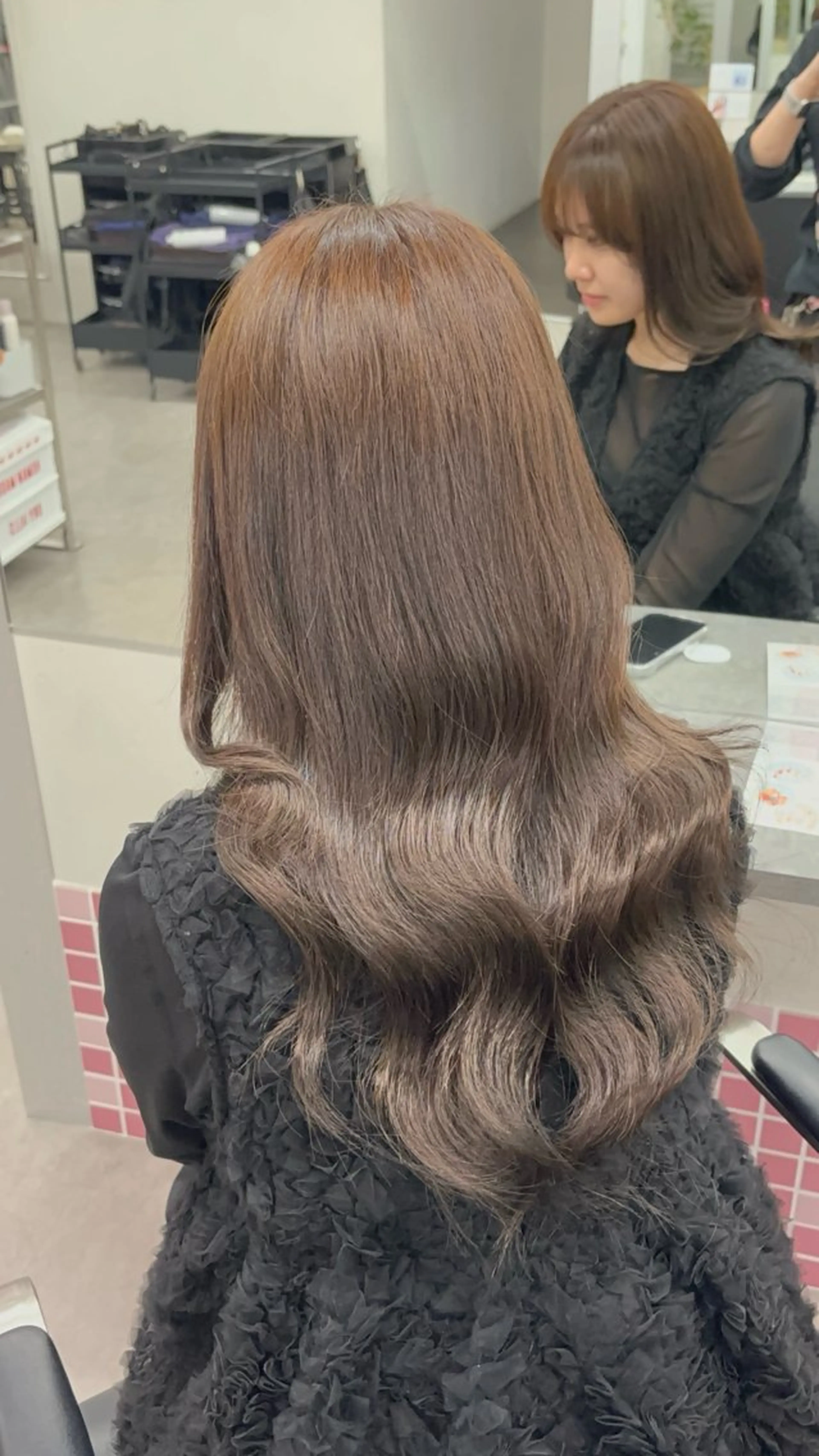 セミロング 長谷川 日南のヘアスタイル