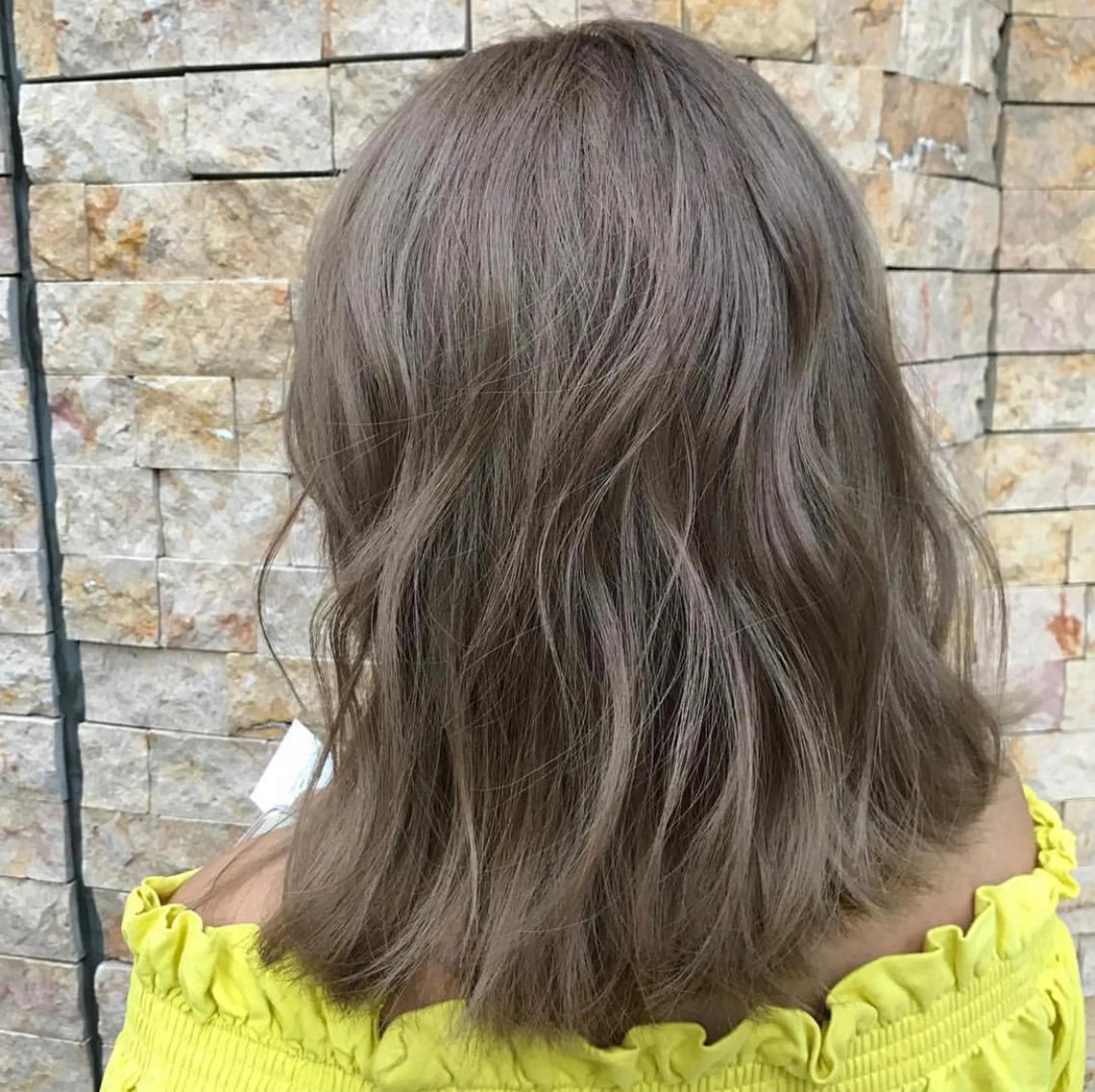 ミディアム カラー レイヤーカットモデル 募集/藤原一真のヘアスタイル