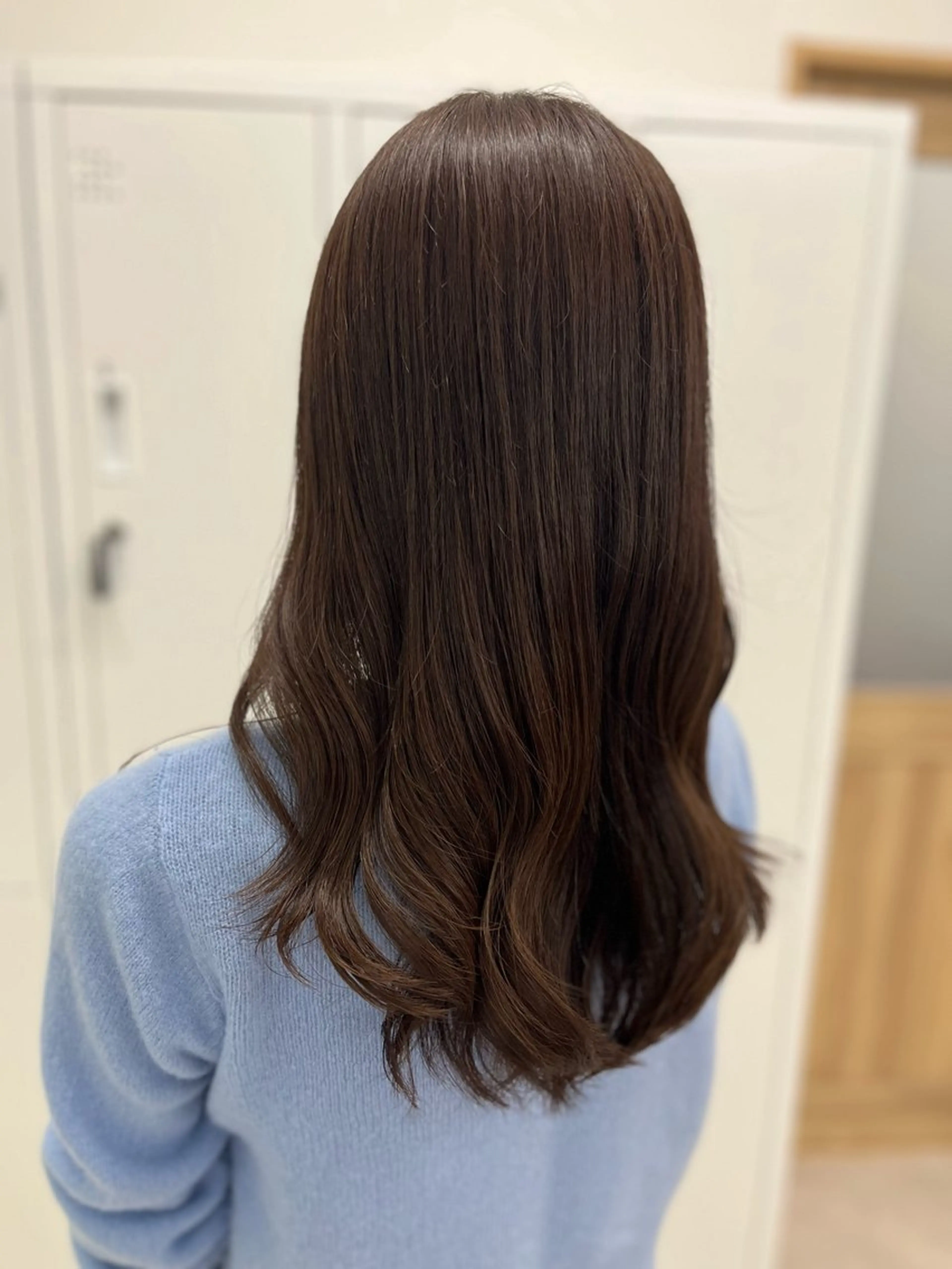 ロング カラー グレージュ ロング ヘアカラー トリートメント 🫧ぷる艶カラー🫧 Yuubi🦩のヘアスタイル