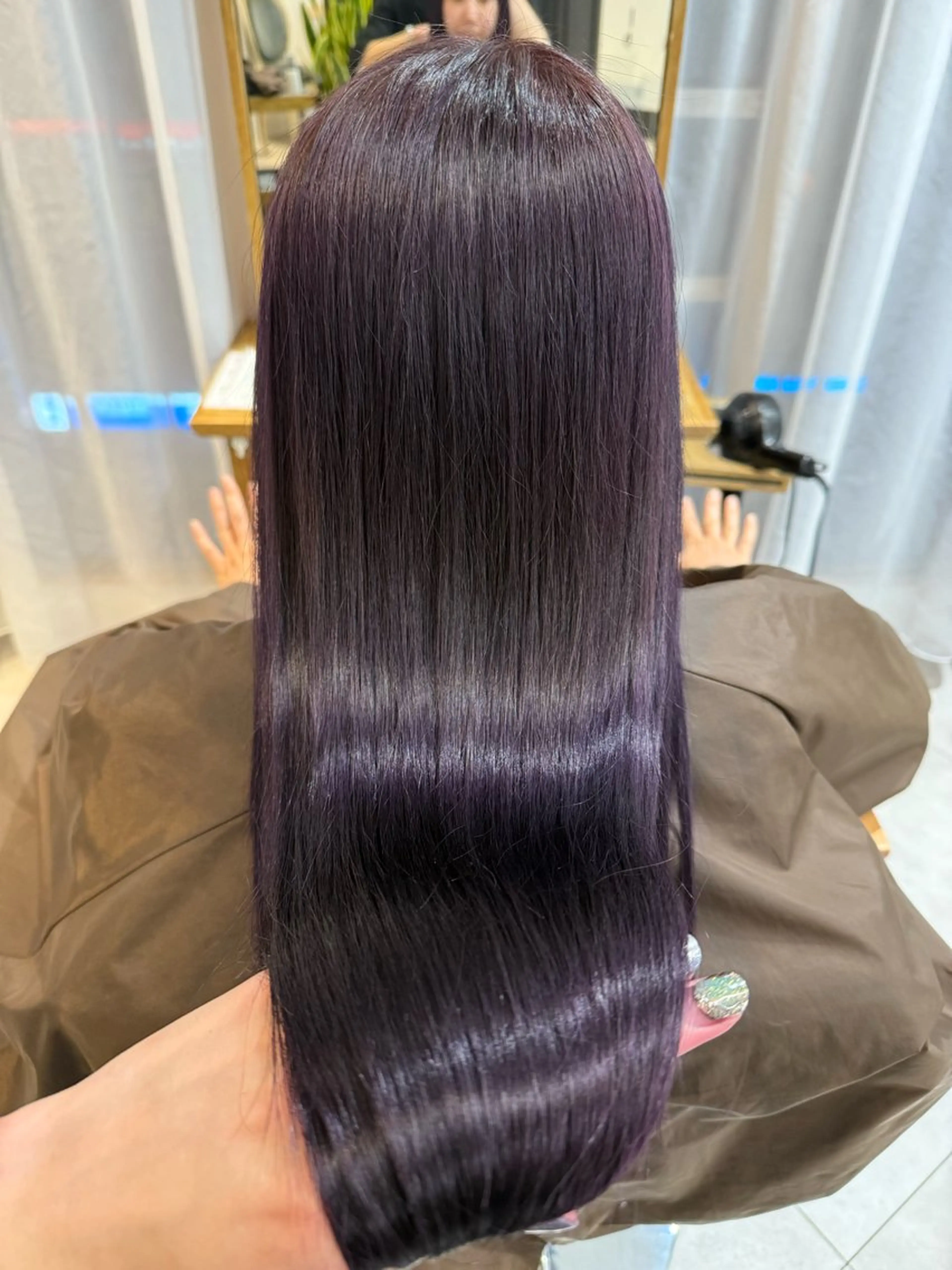 ロング カット ヘアカラー モードケイズ ミサワのヘアスタイル