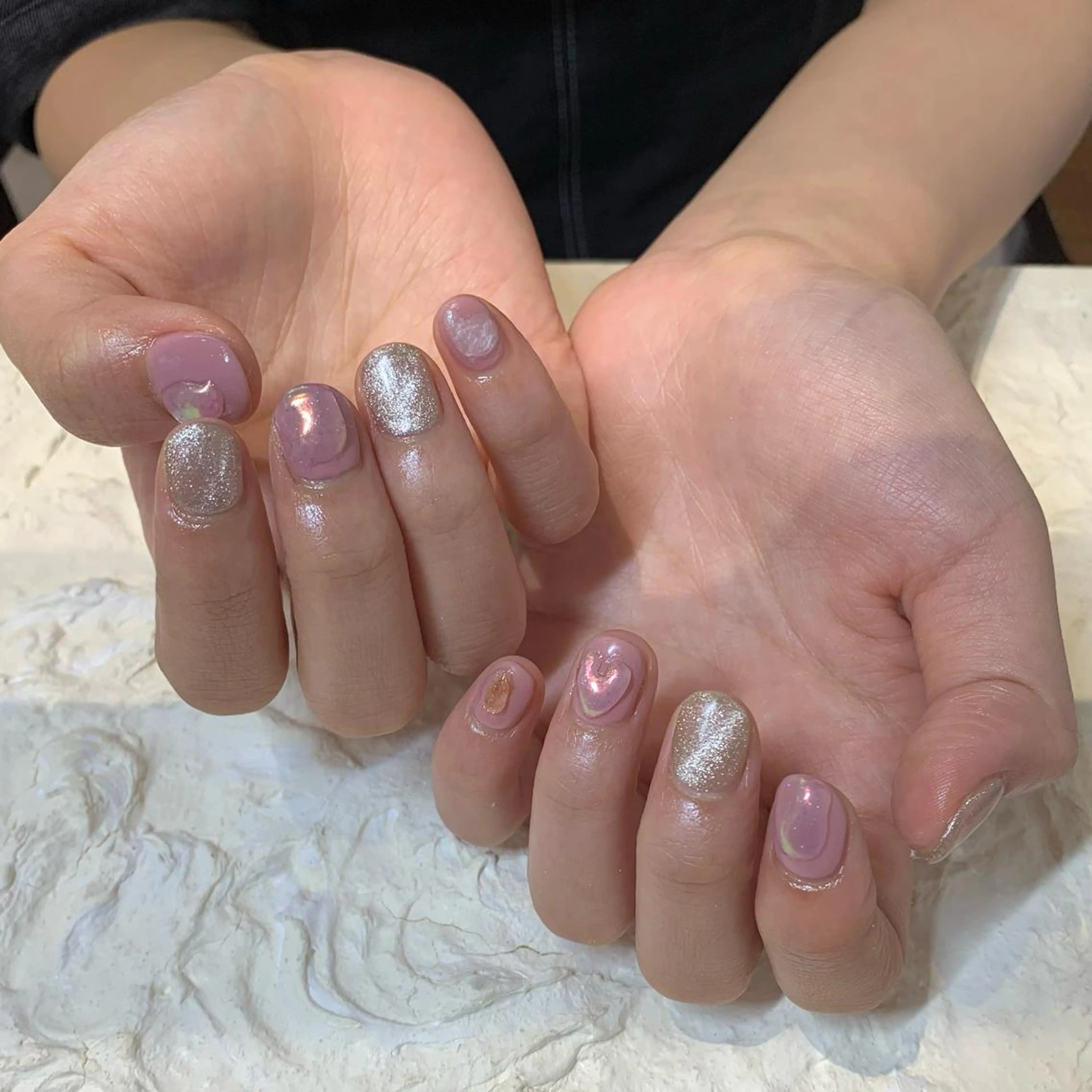 ネイル ぷっくりネイル マキノ ユイのネイルデザイン