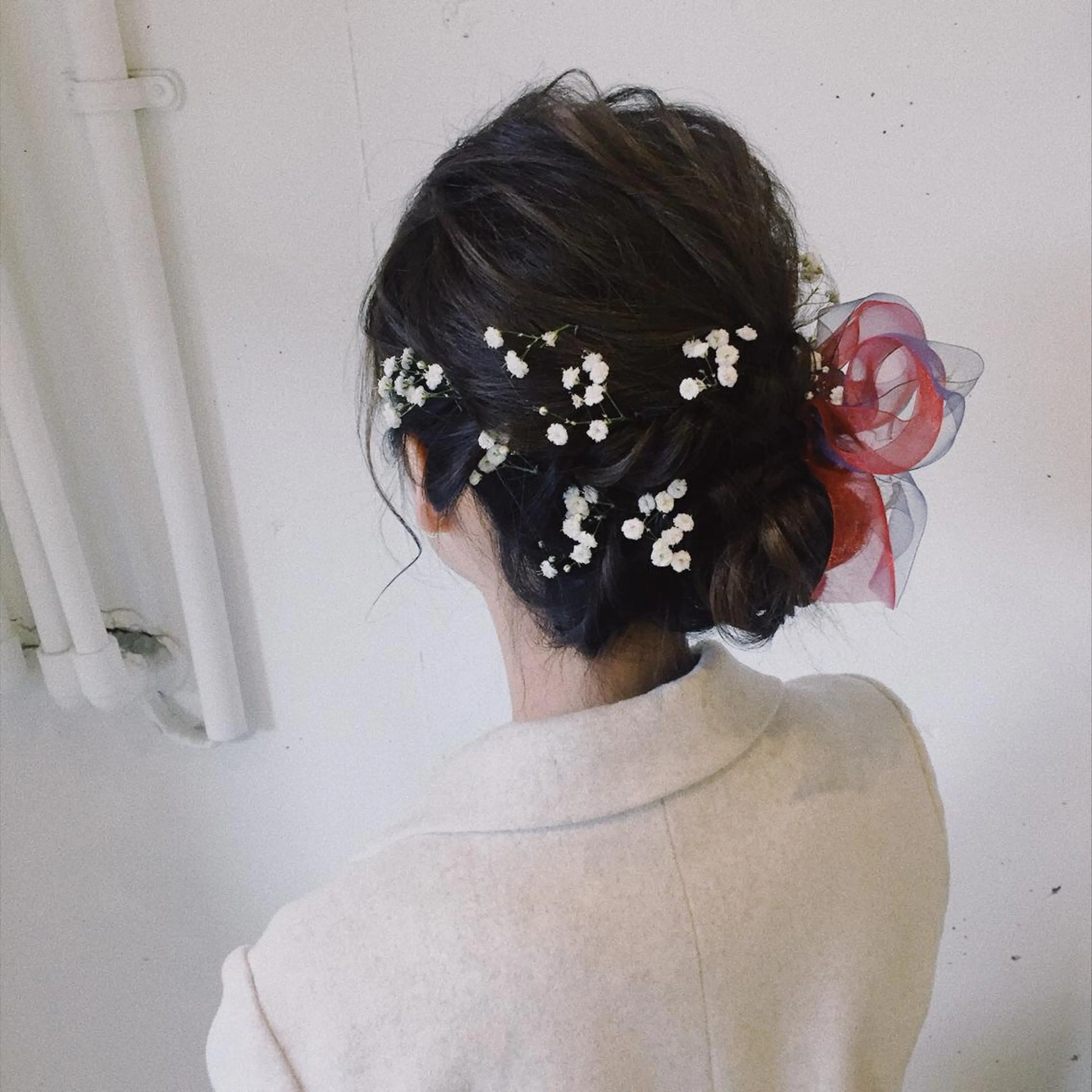 ミディアム 佐藤 旭のヘアスタイル