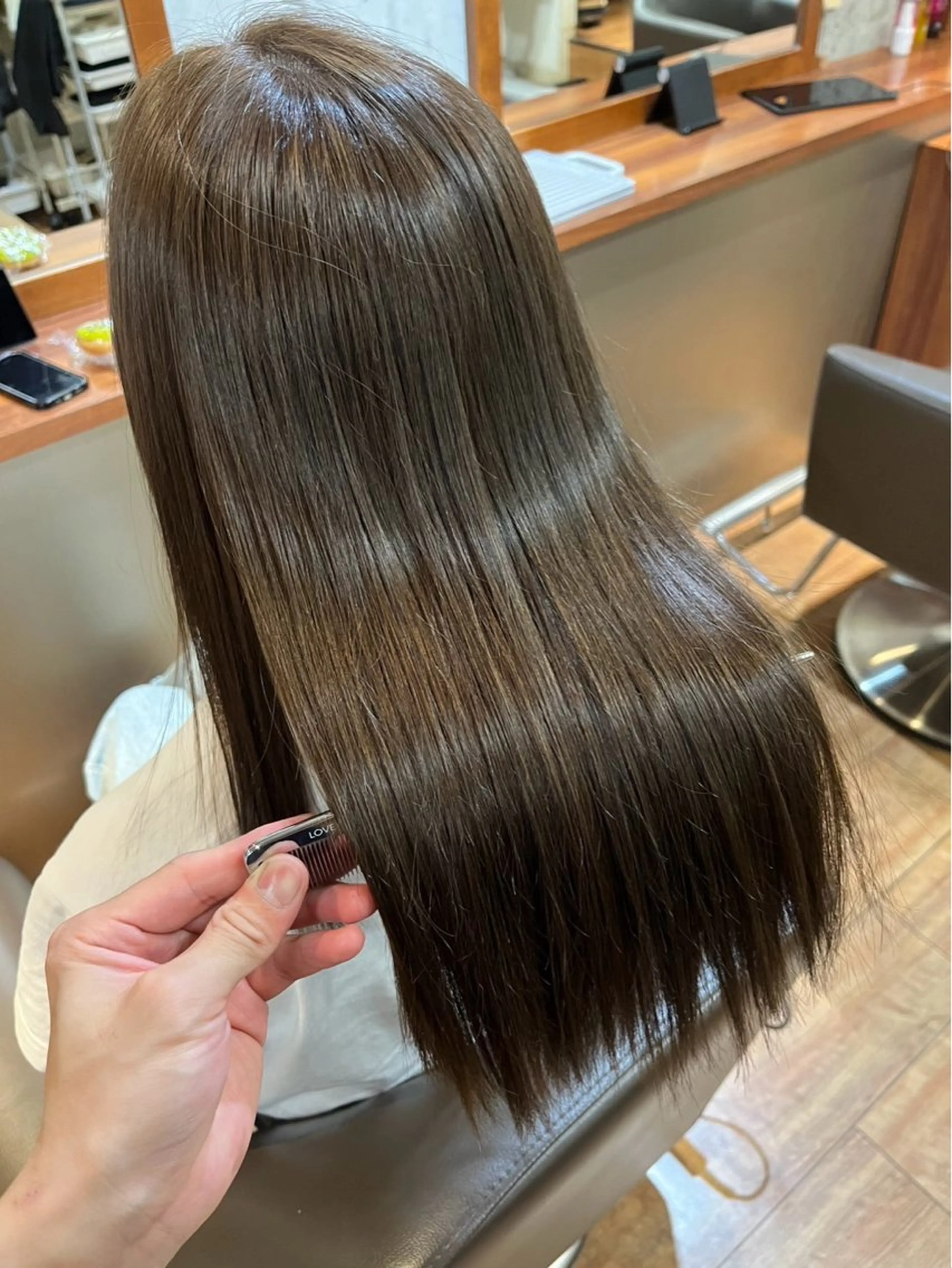 ロング カラー ヘアカラー トリートメント fifth 丸山太誠のヘアスタイル