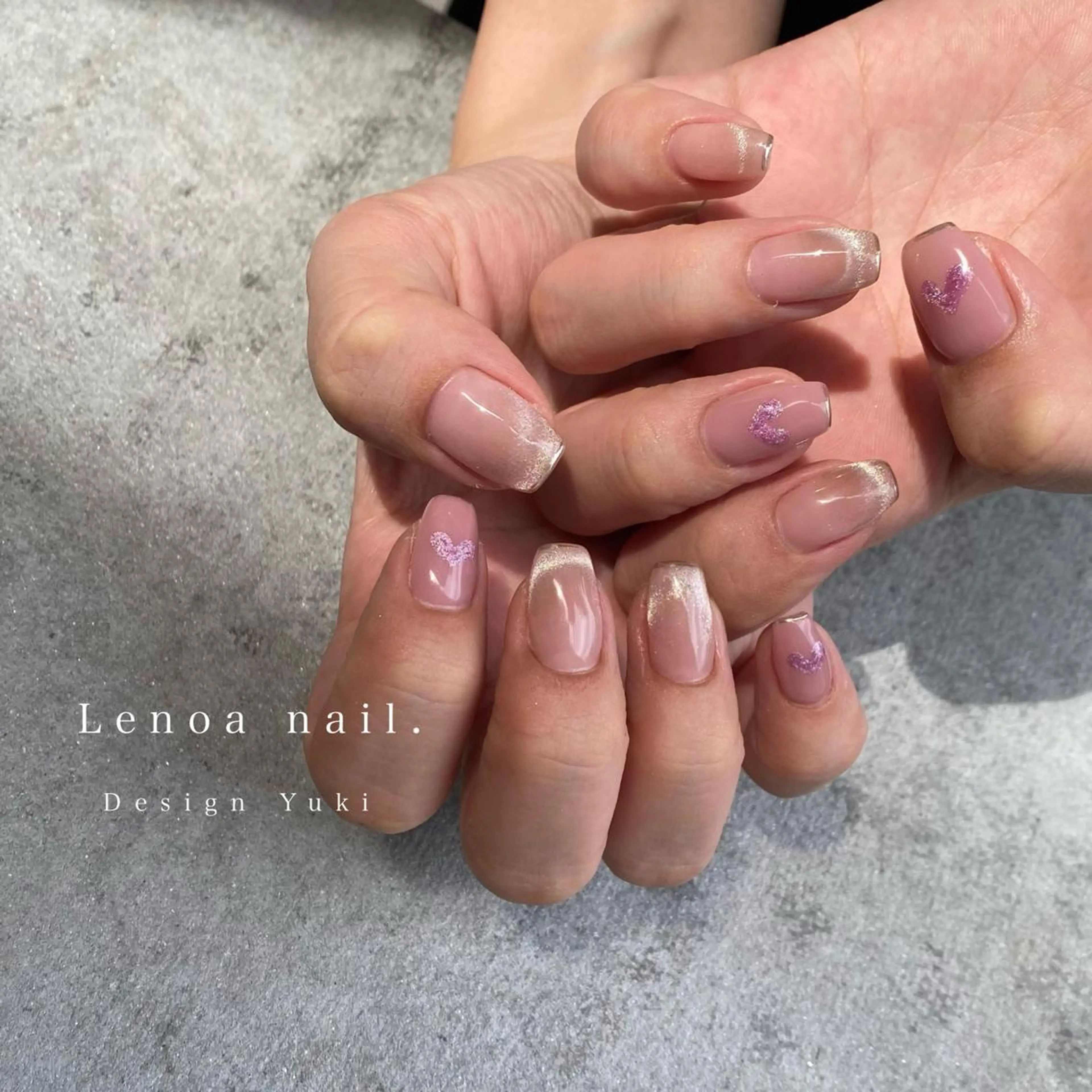 ネイル ハンドネイル Lenoa Yukiのネイルデザイン