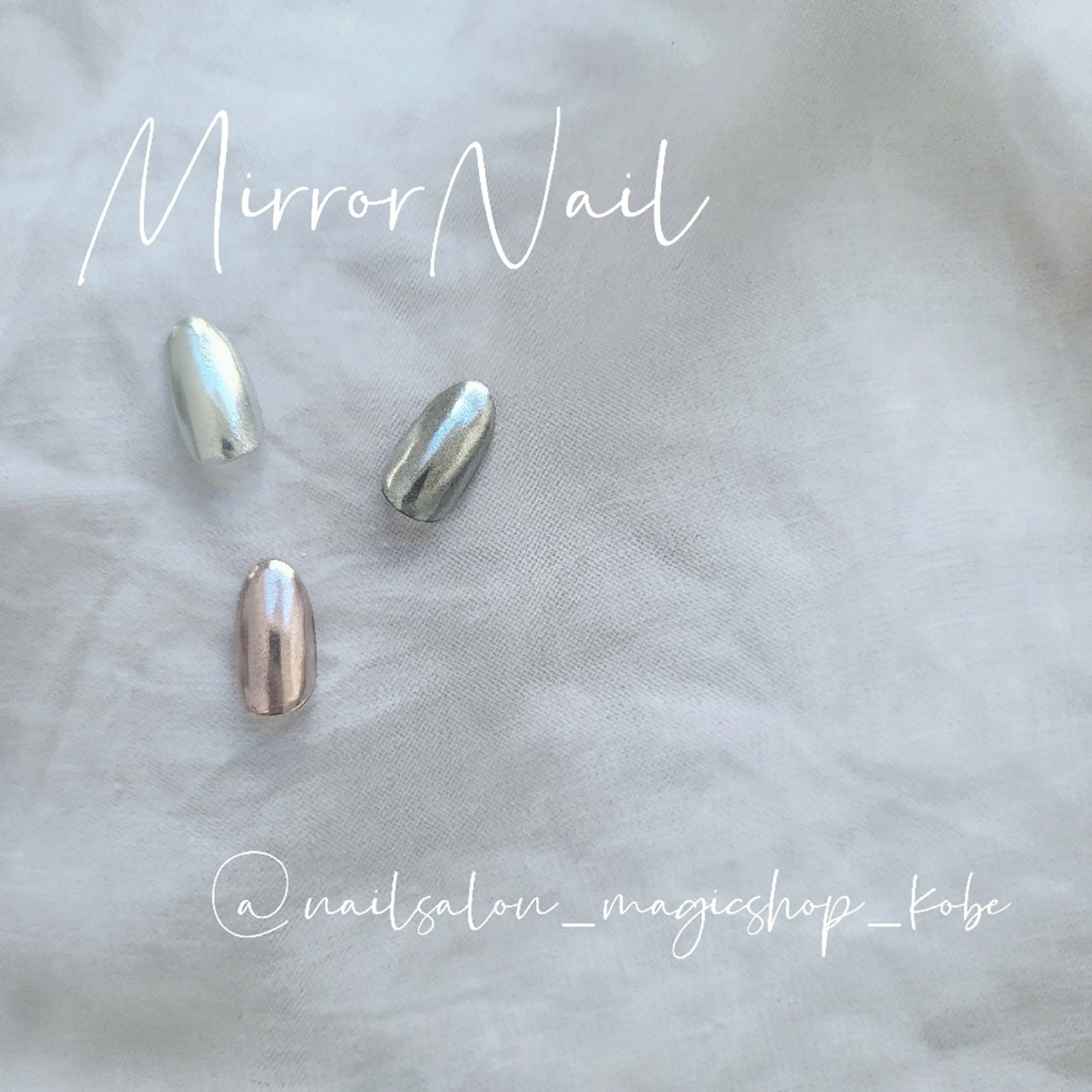 ネイル アートネイル ミラーネイル Nailsalon MagicShopのネイルデザイン