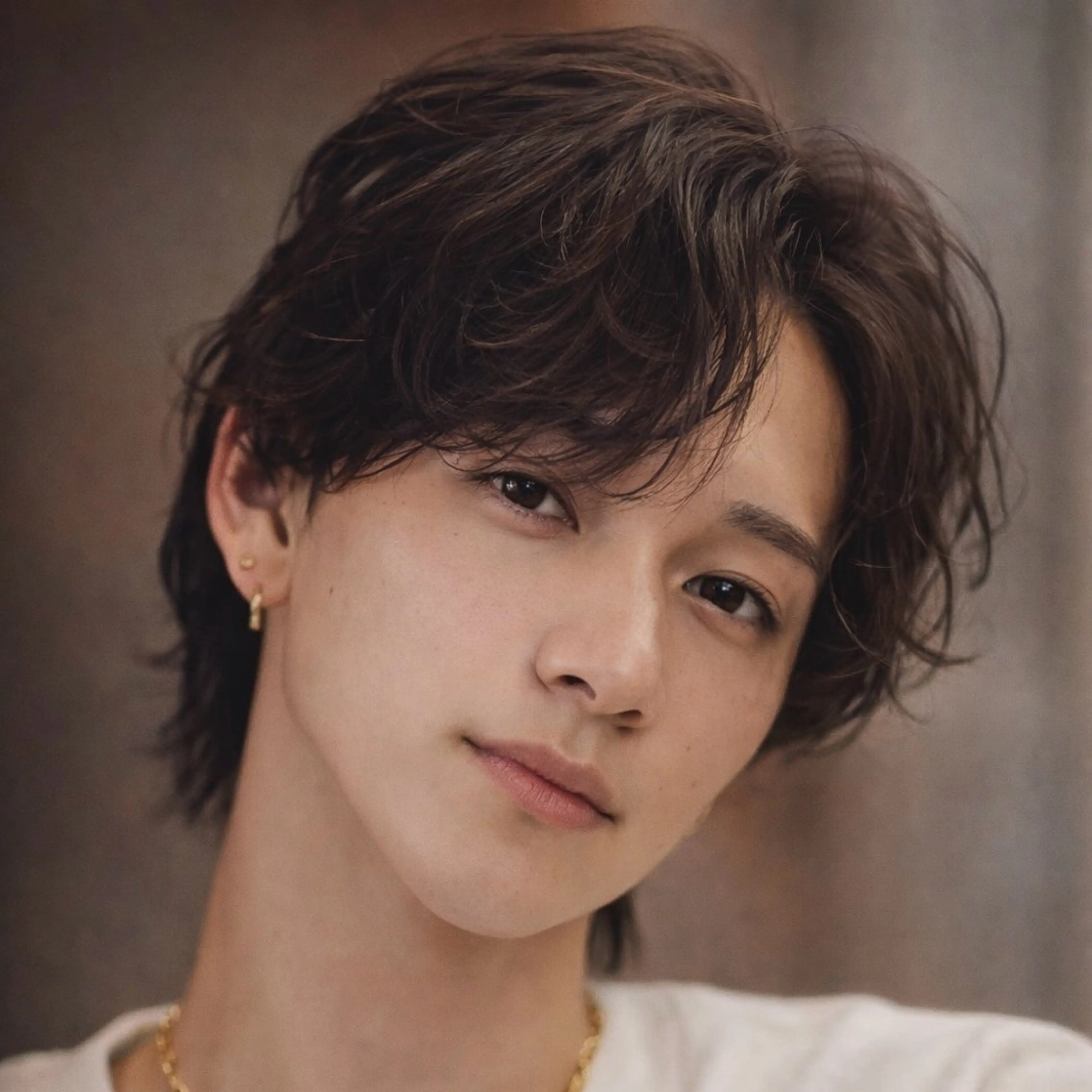 【✂️1日1名限定センターパート毛流れに✂️】メンズカット×サーフカール センターパート/ツーブロックの写真