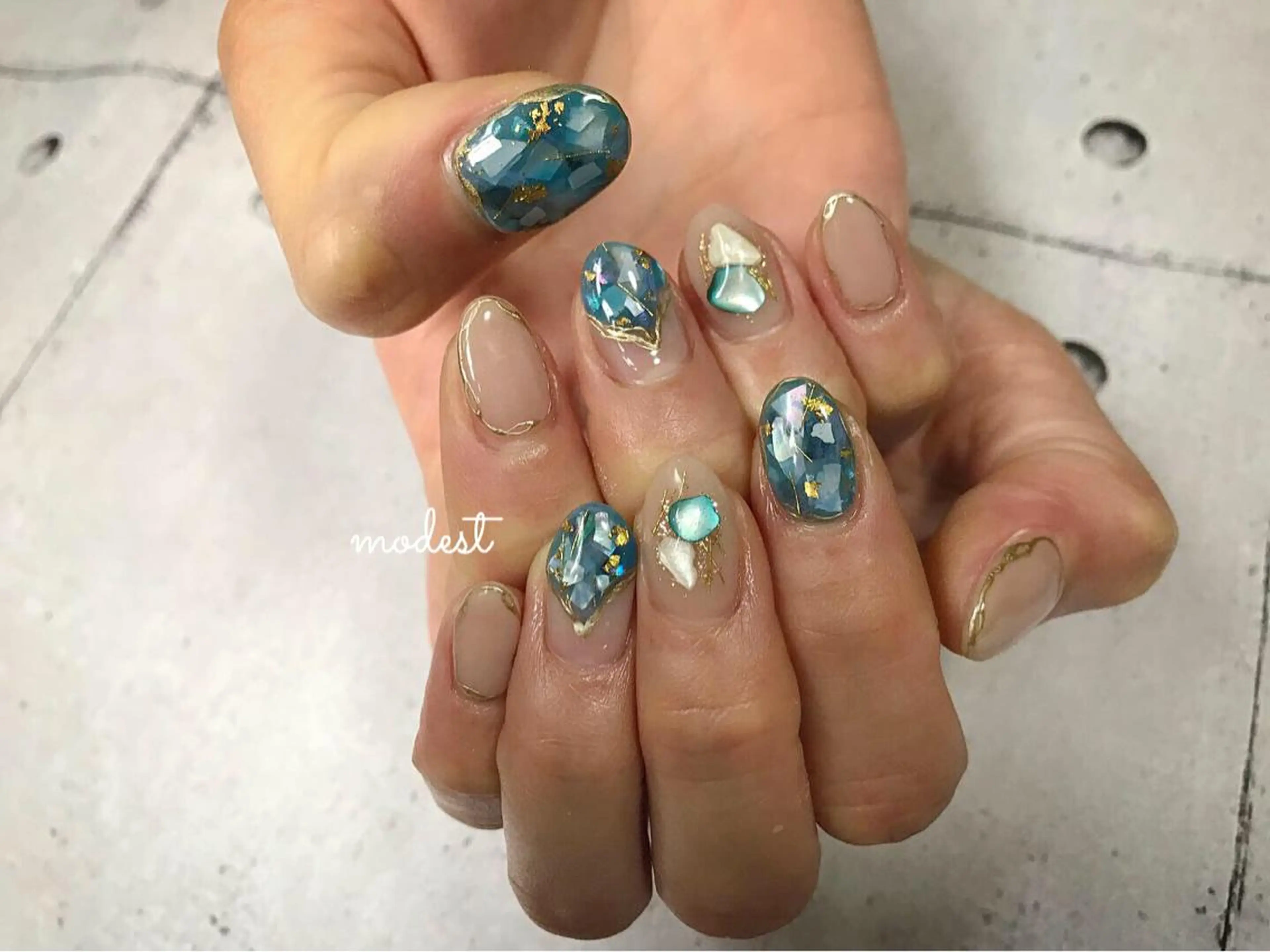 ネイル 久田 悠佳のネイルデザイン