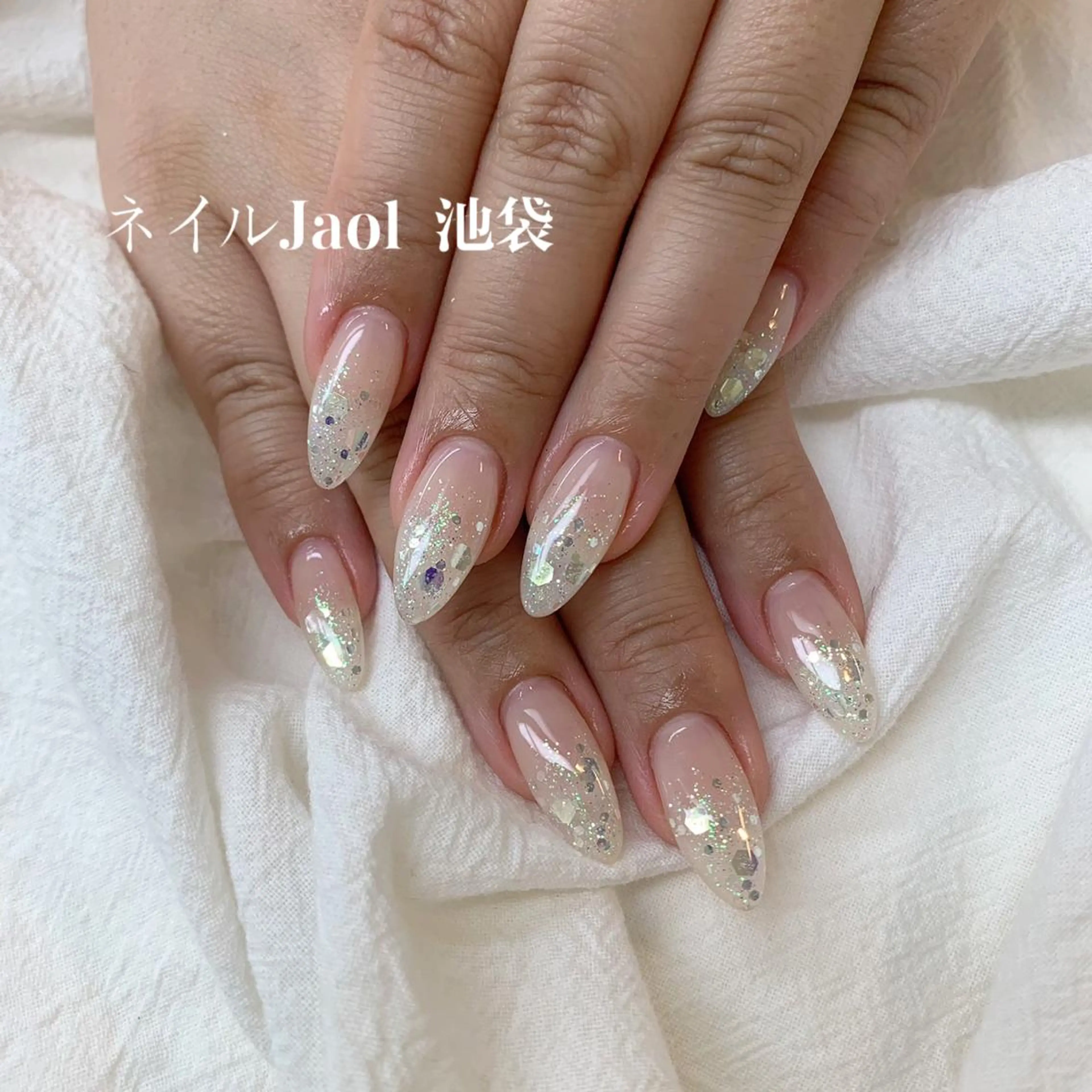 ミディアム ハンドネイル ネイルJaol 池袋のネイルデザイン