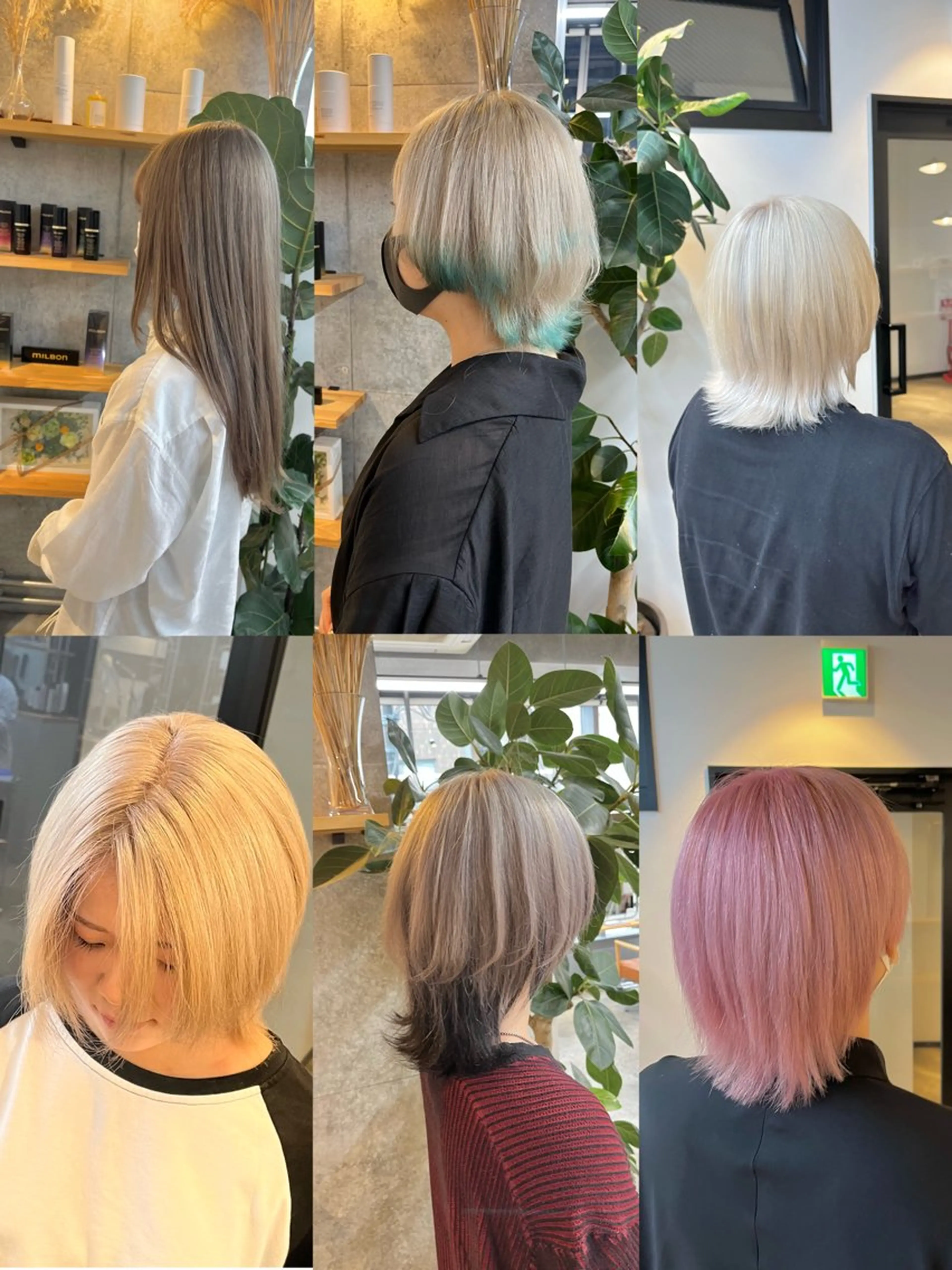 ミディアム カラー ヘアカラー ハイトーンカラ ー/小川のヘアスタイル