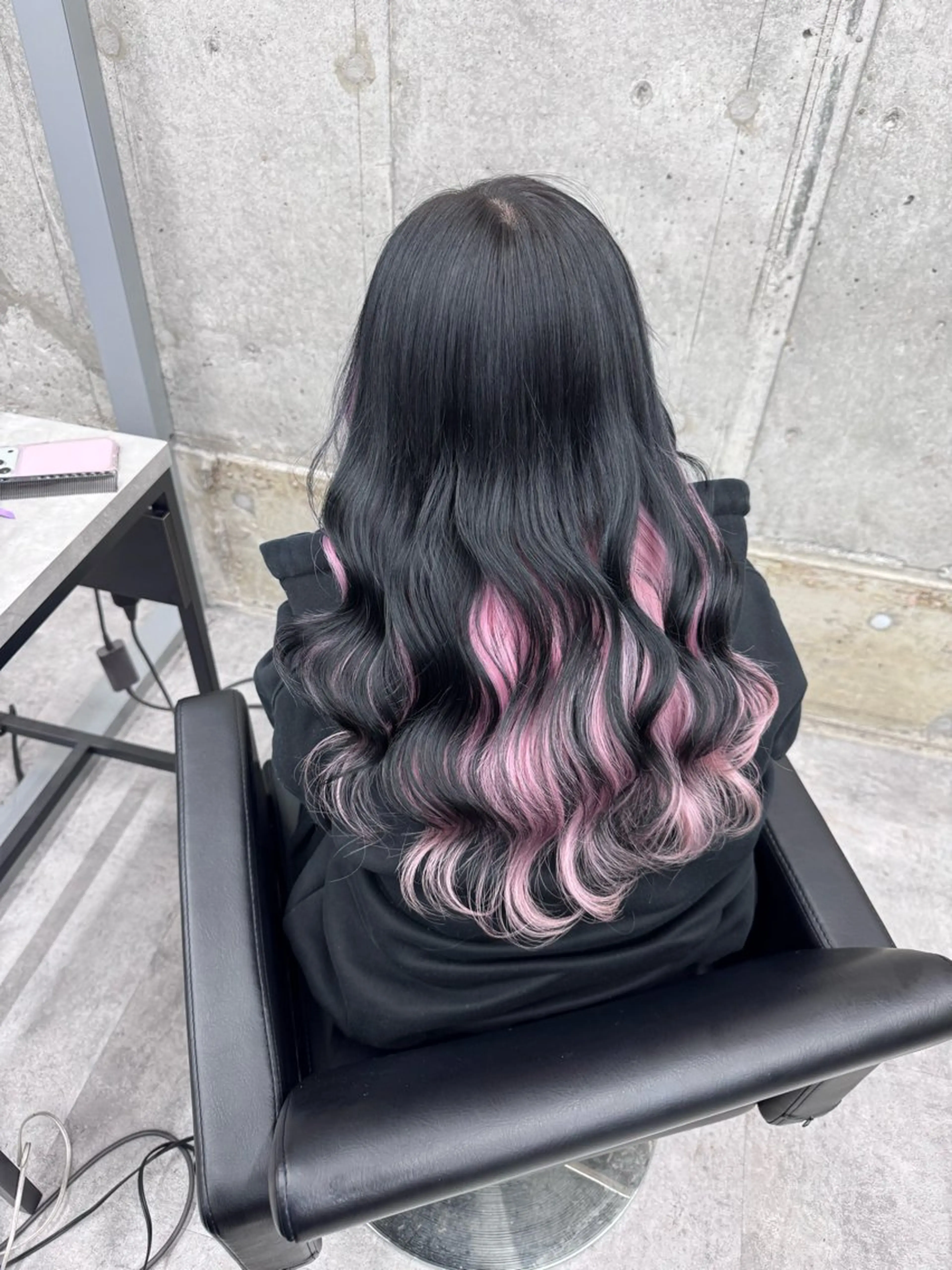 ロング ヘアカラー ハイトーン/デザイン ⛓️mai🖤のヘアスタイル