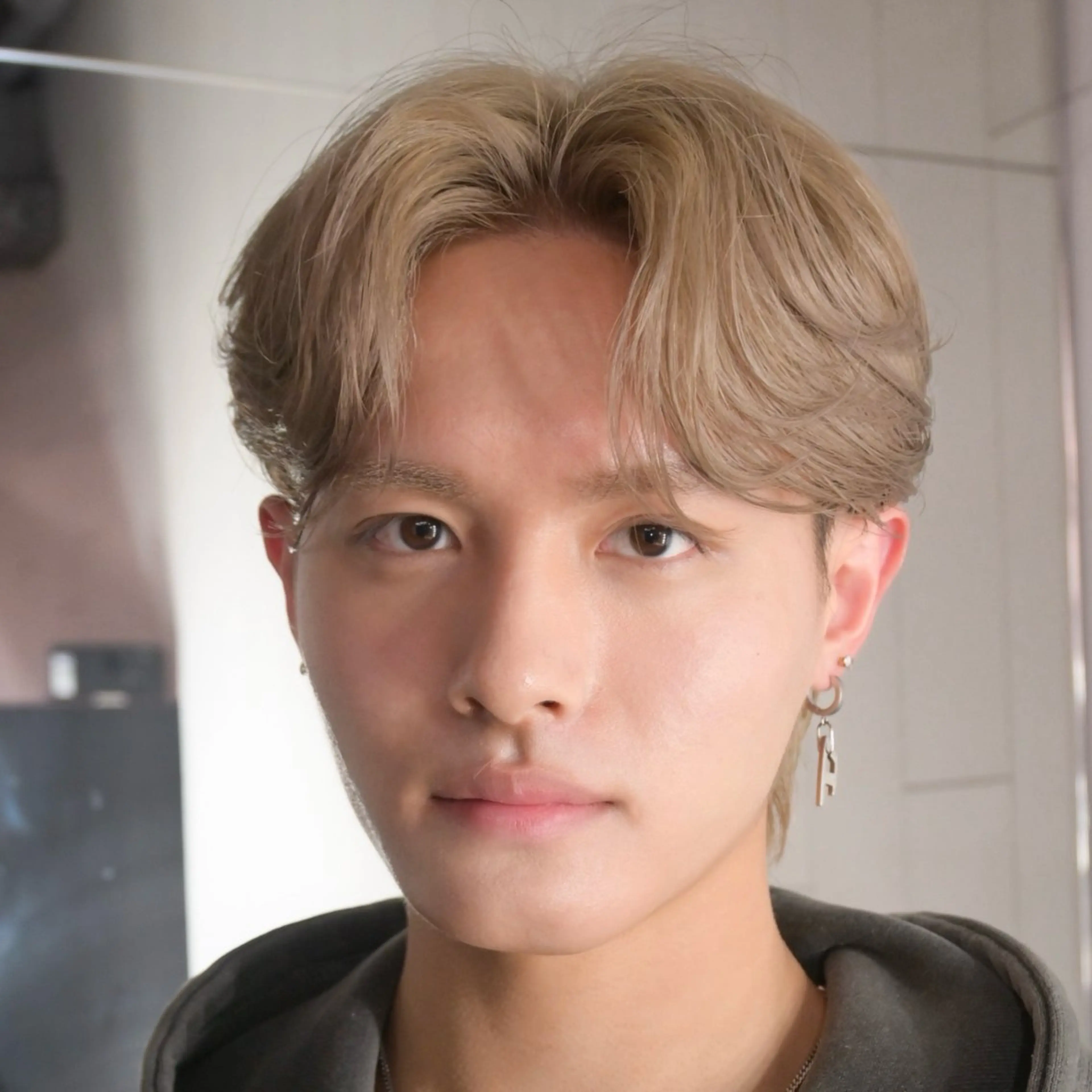 メンズ 池袋センターパート 特化YUUKIのヘアスタイル