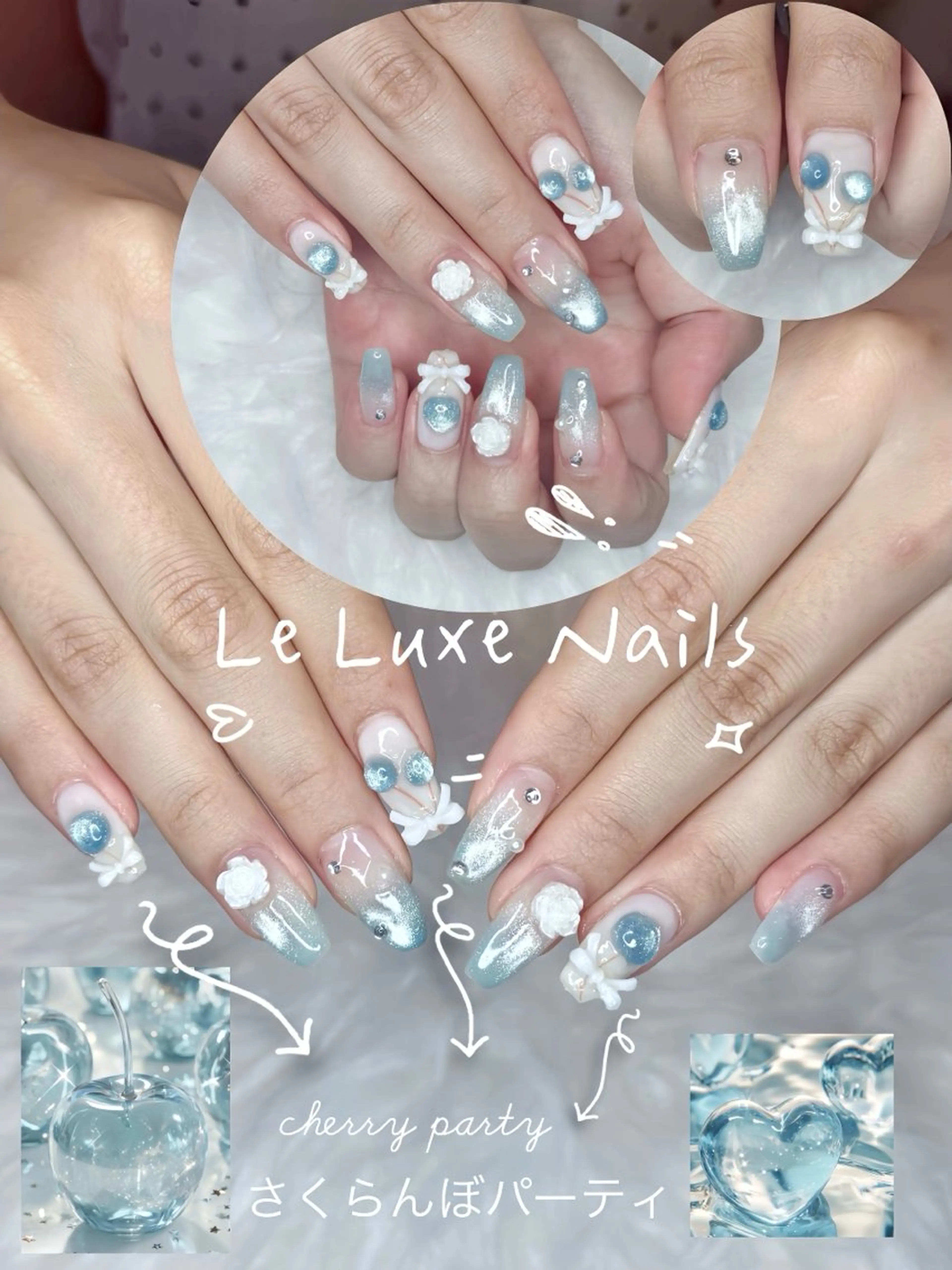 ネイル le luxe nailsのネイルデザイン