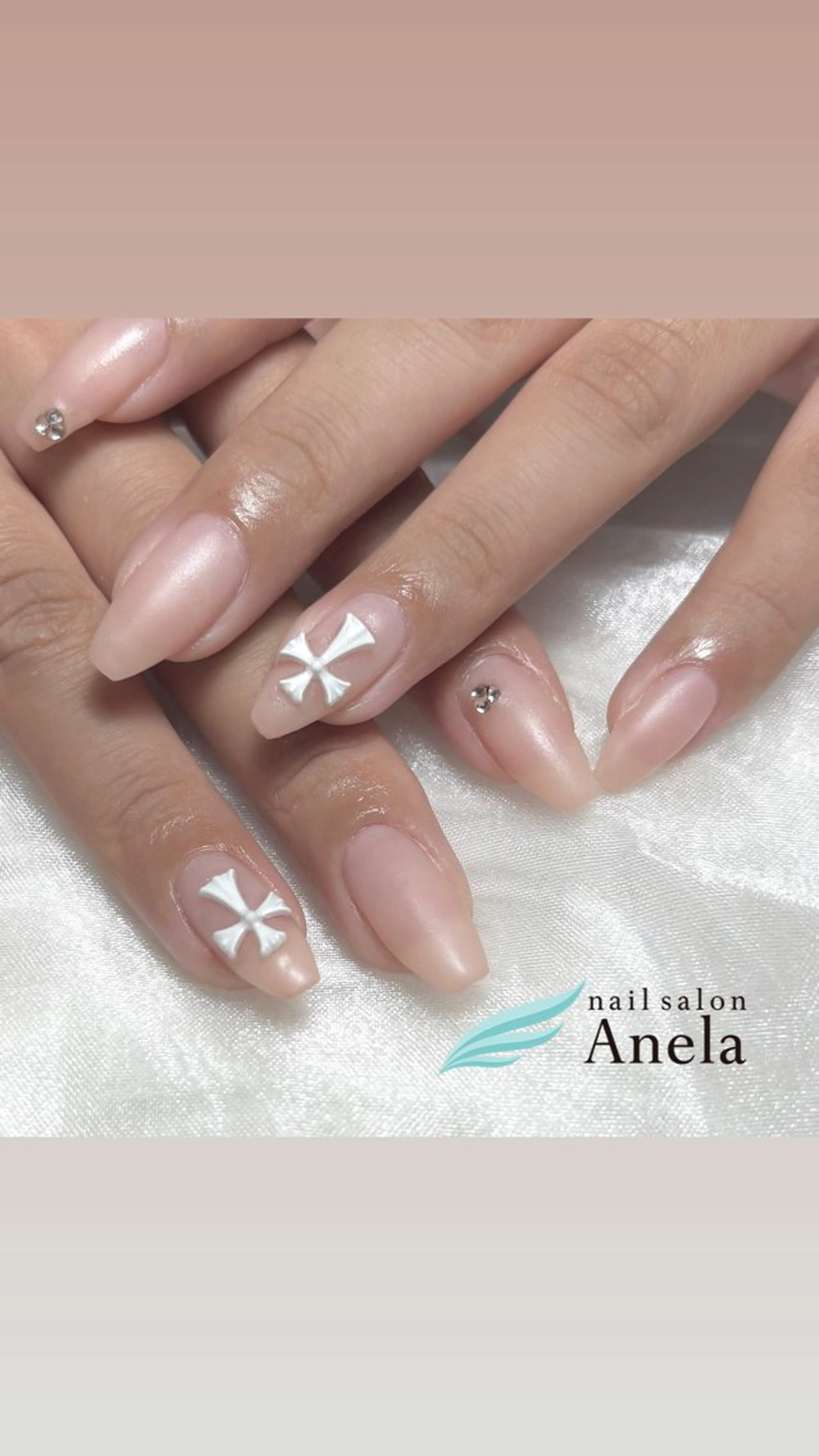 ネイル マットネイル nail salon Anela🪽🫧のネイルデザイン