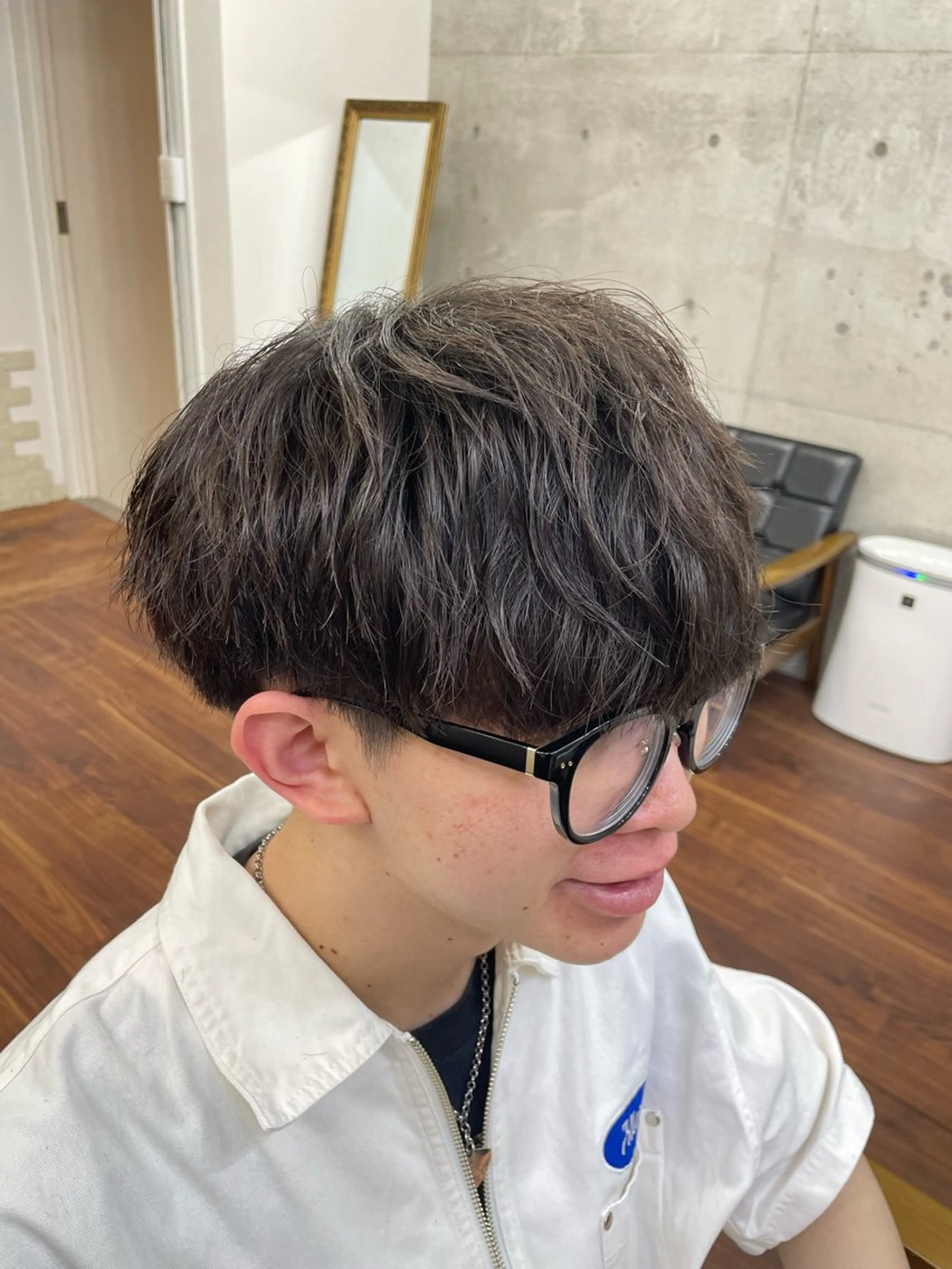 パーマ メンズ マッシュ RITSUKI横浜 メンズ特化😎のヘアスタイル