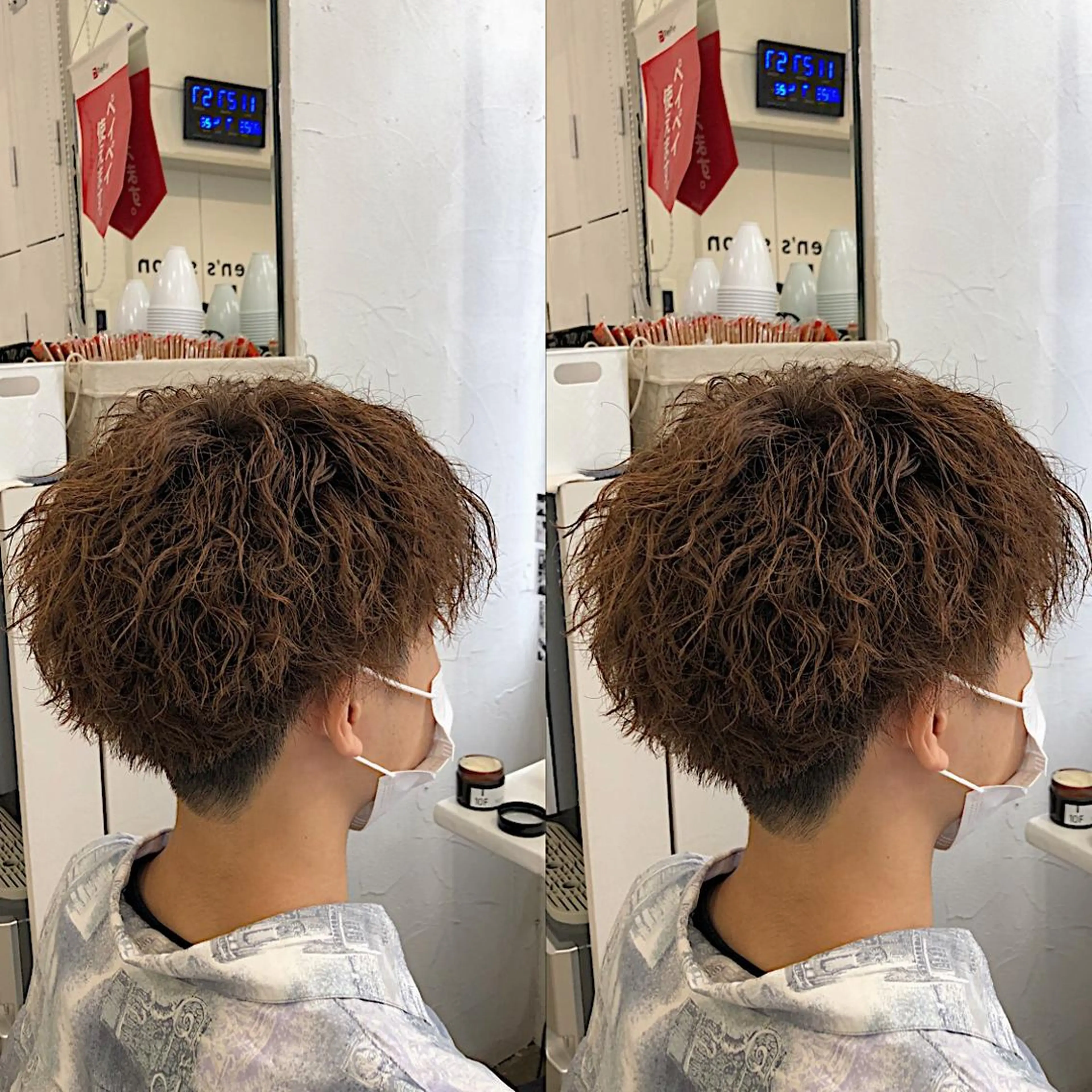 ミディアム ミディアムパーマ ツイストパーマ メンズパーマ/縮毛 超特化/tomokiのヘアスタイル