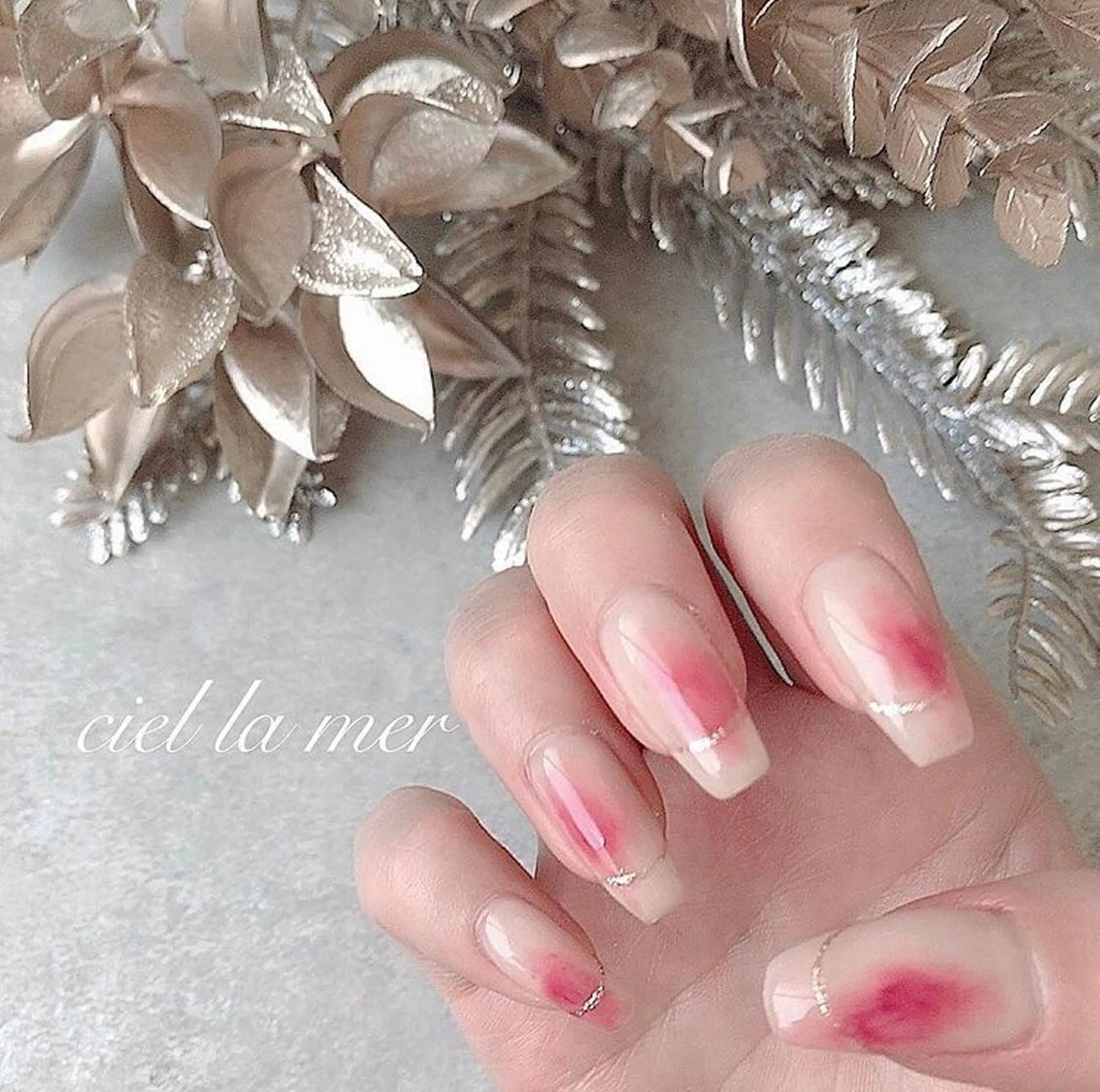 チップ10本長さだし.*･ﾟキャンペーンネイルor1色だけ選べるおまかせネイル❤︎平日限定価格🌿ご新規様他店オフ無料の写真