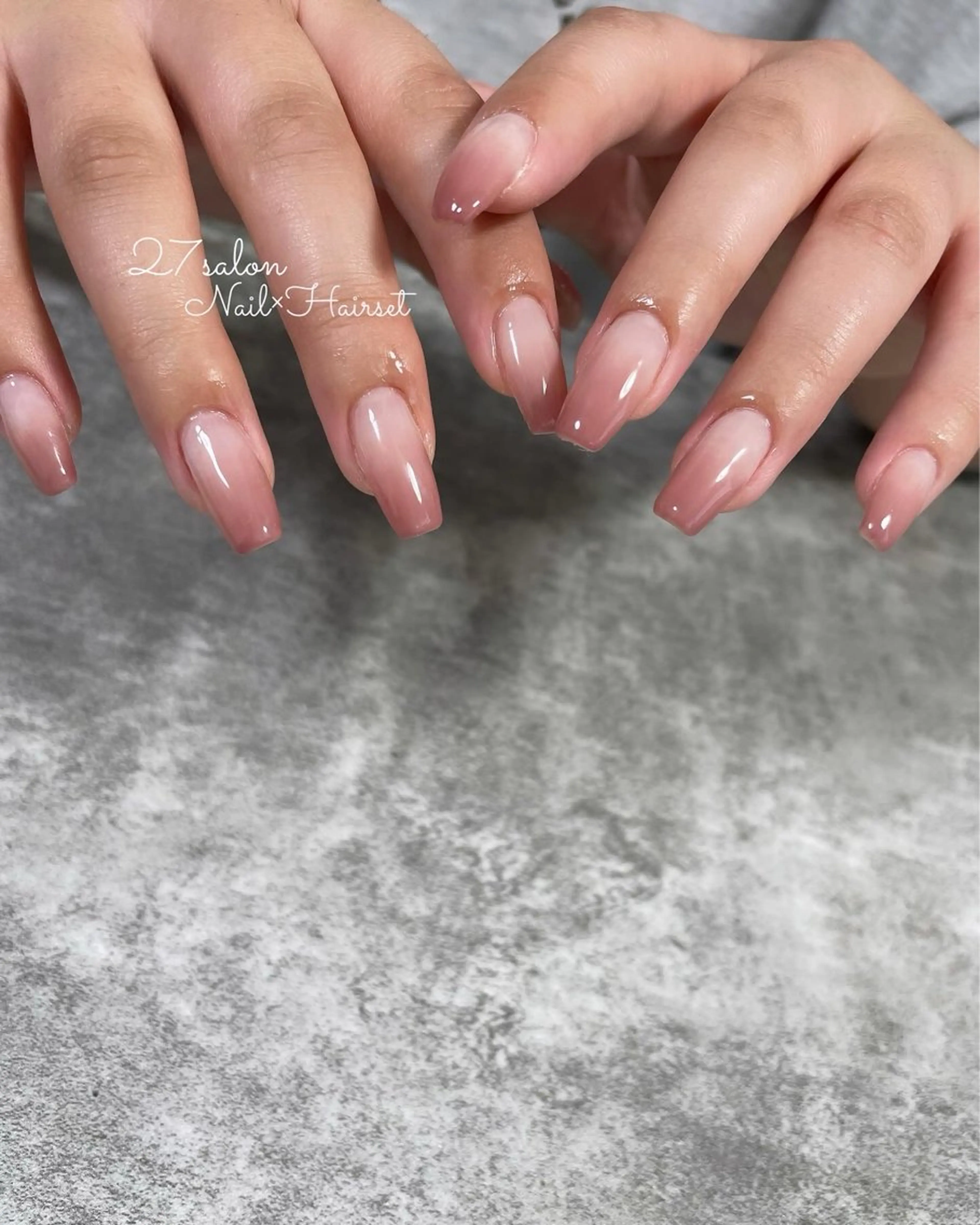 ネイル グラデーション 27salon yuinaのネイルデザイン