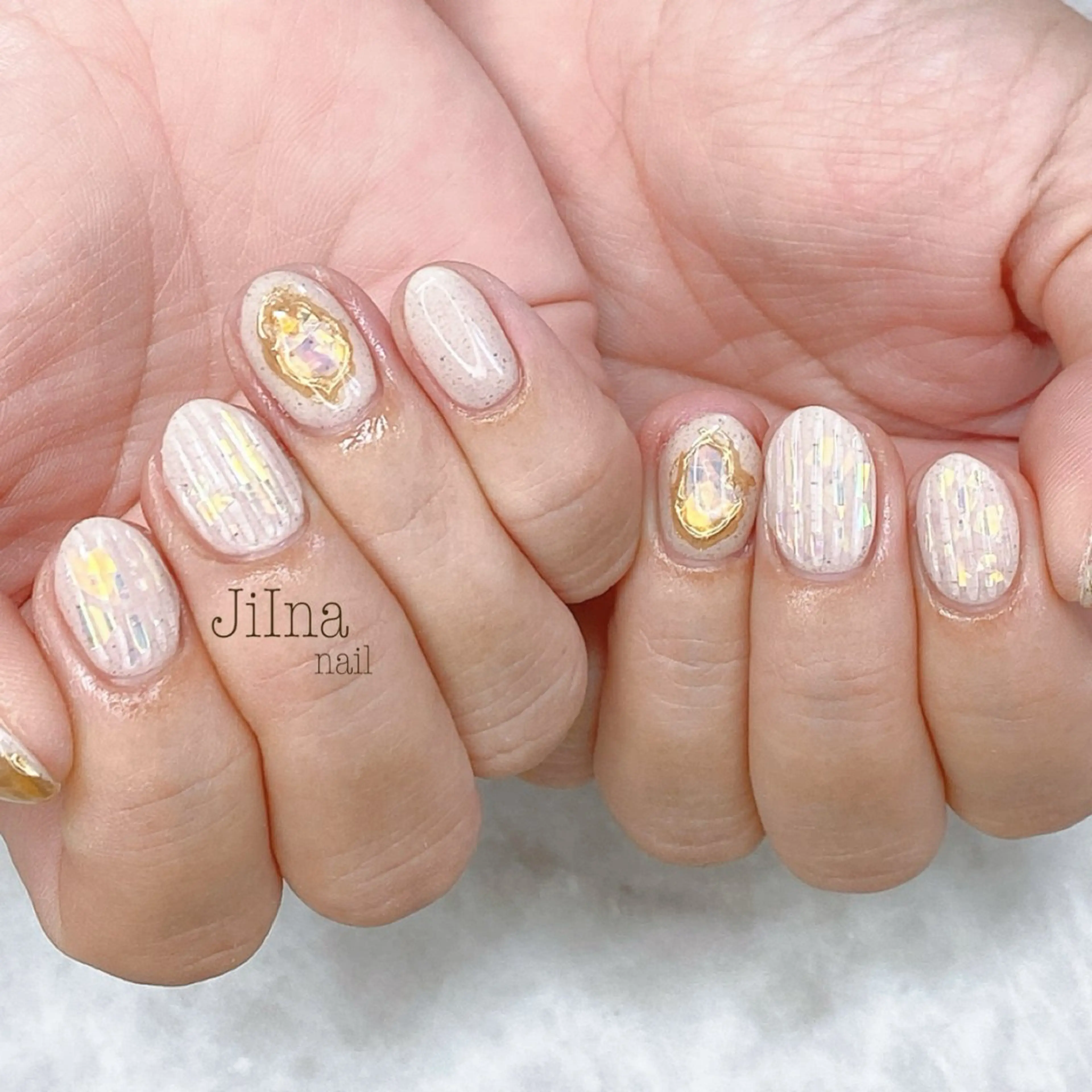 ネイル 持ち込み JiIna nailのネイルデザイン