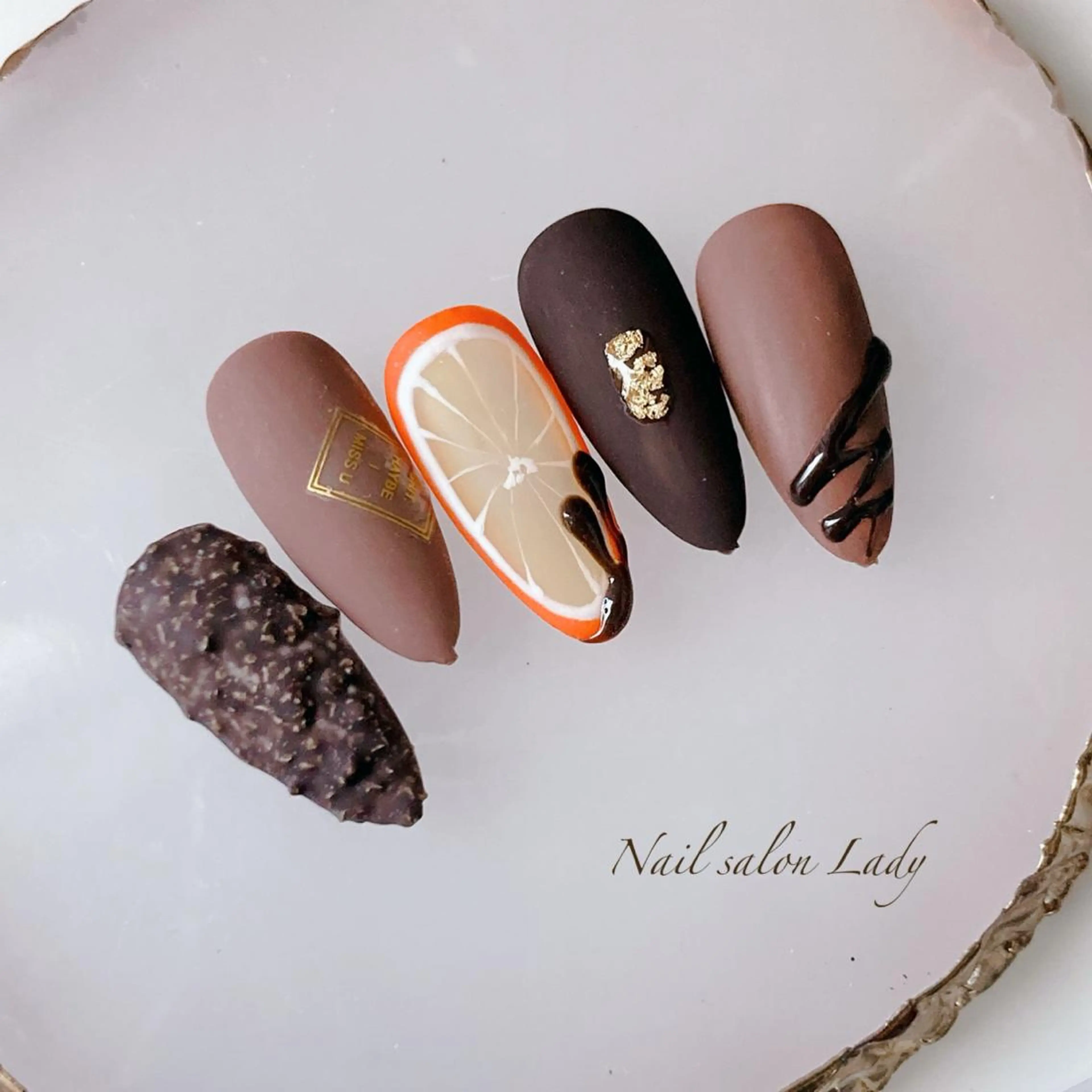 ネイル ハンドネイル Nail salon Ladyのネイルデザイン