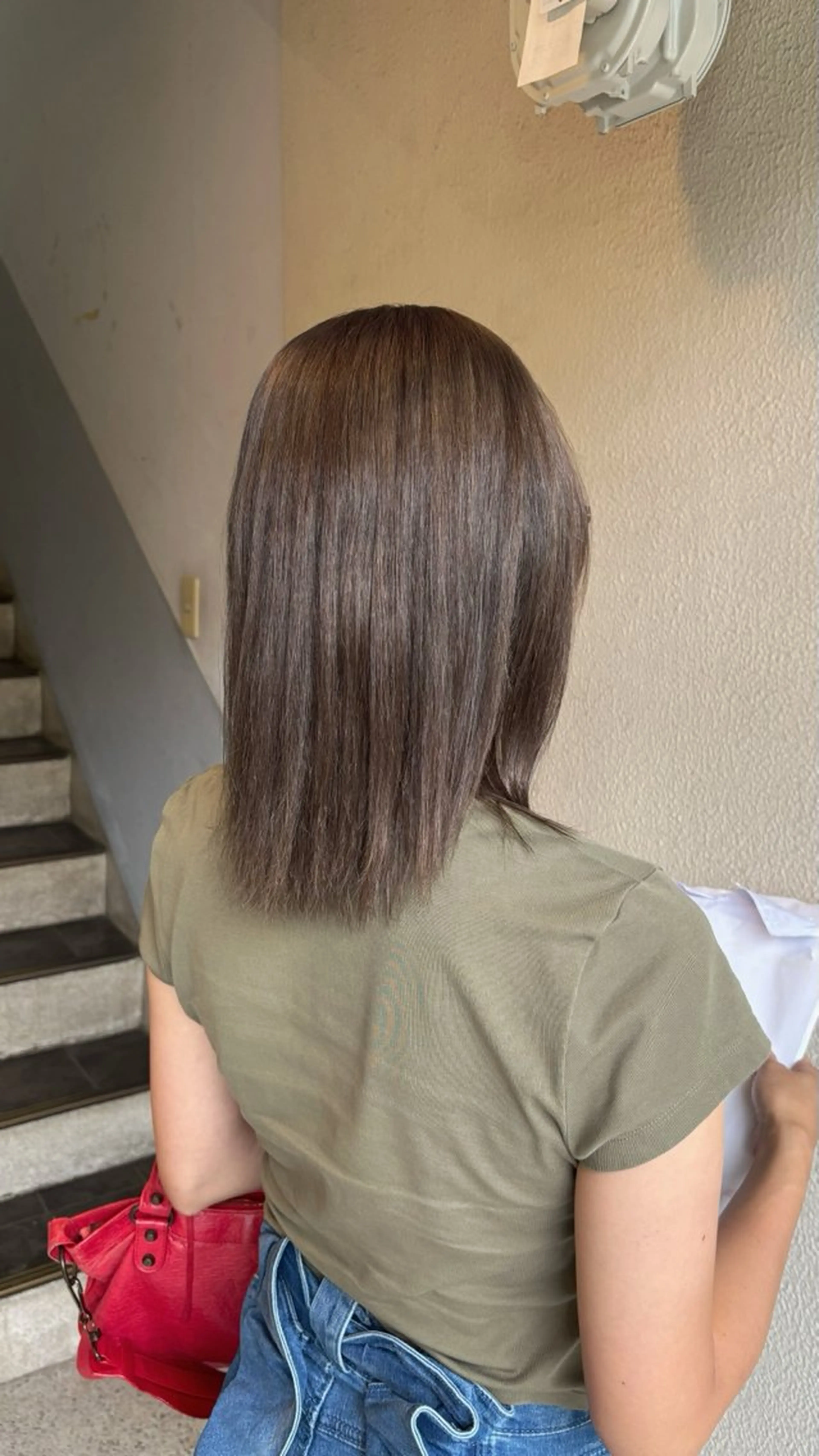 ミディアム TRUNK所属・大阪／ハイトーン ／アレンジ／りなのヘアスタイル