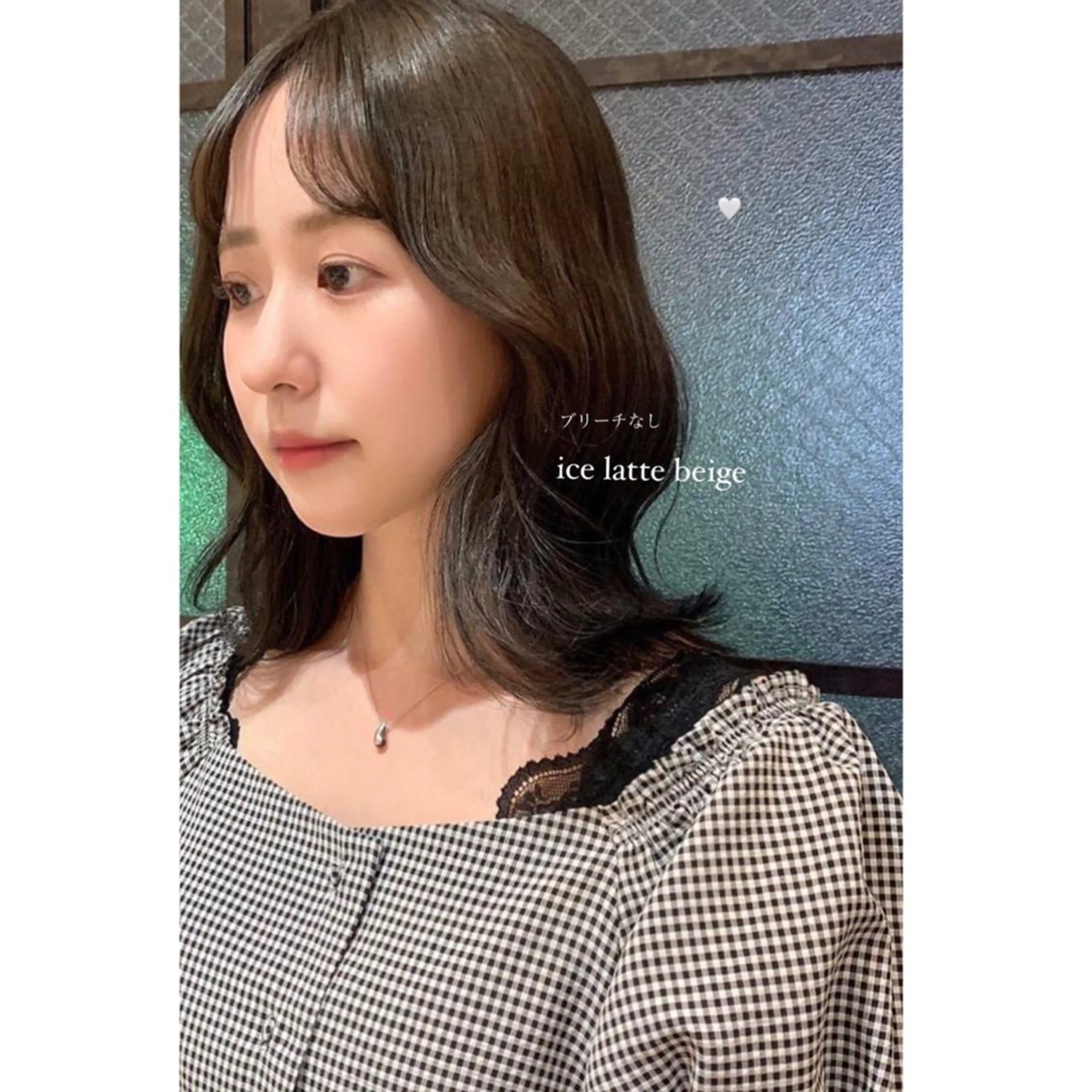 ミディアム カット ヘアカラー 縮毛矯正 トリートメント 🤍aimi🤍 ウルフ/韓国ヘアのヘアスタイル