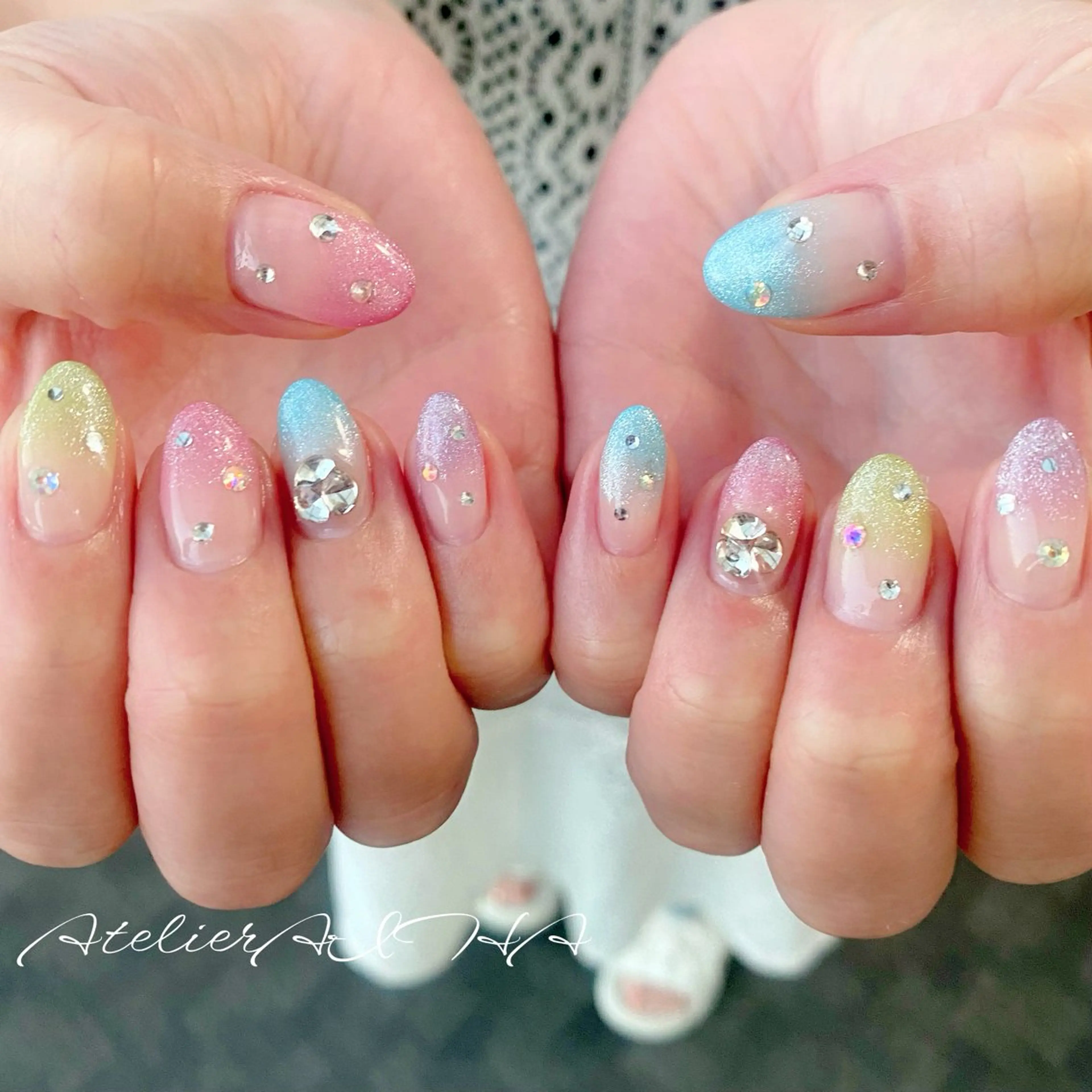 ネイル ハンドネイル アトリエAIHA★ フィルイン推奨サロンのネイルデザイン