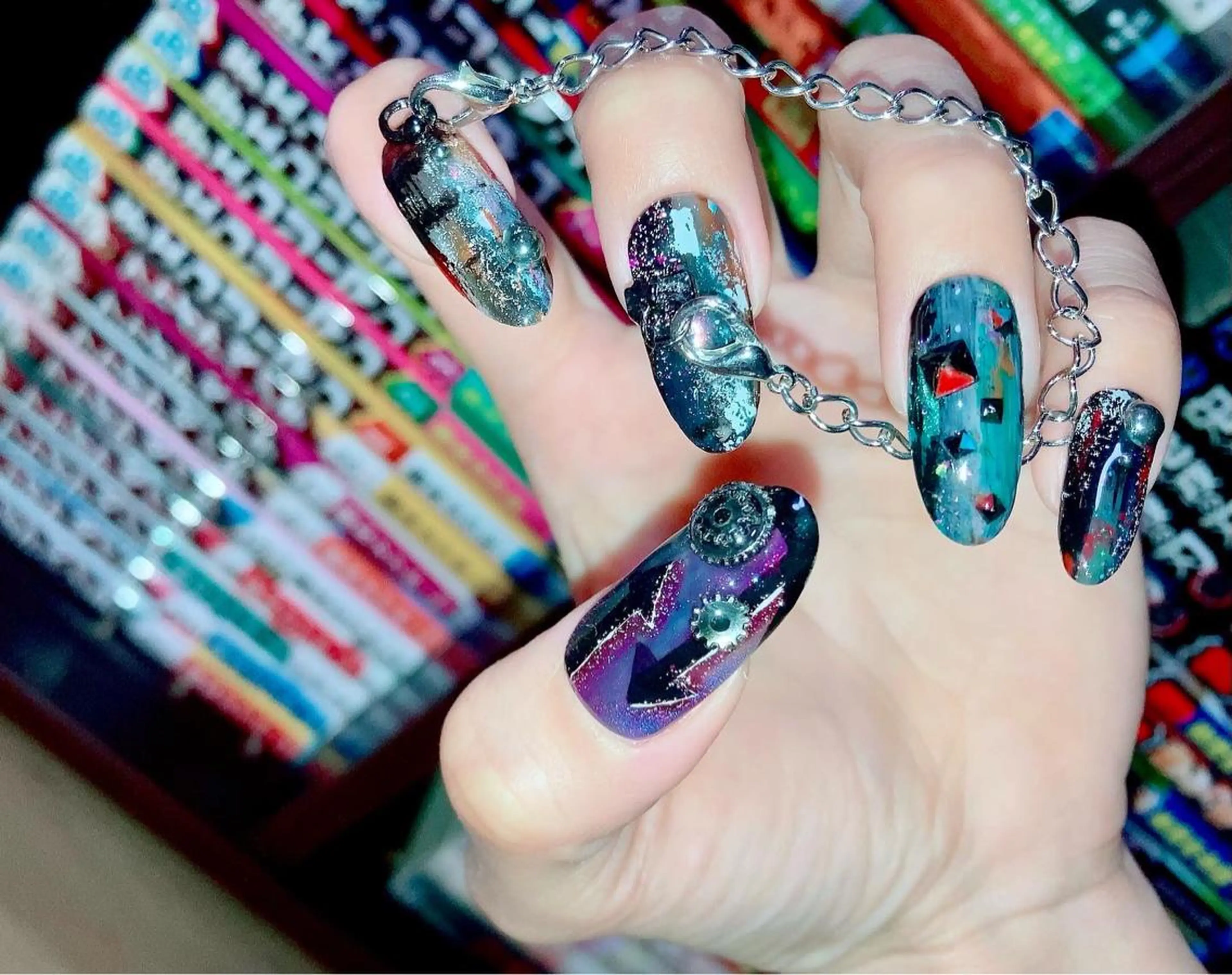 ネイル Spiky とうげ ふうかのネイルデザイン