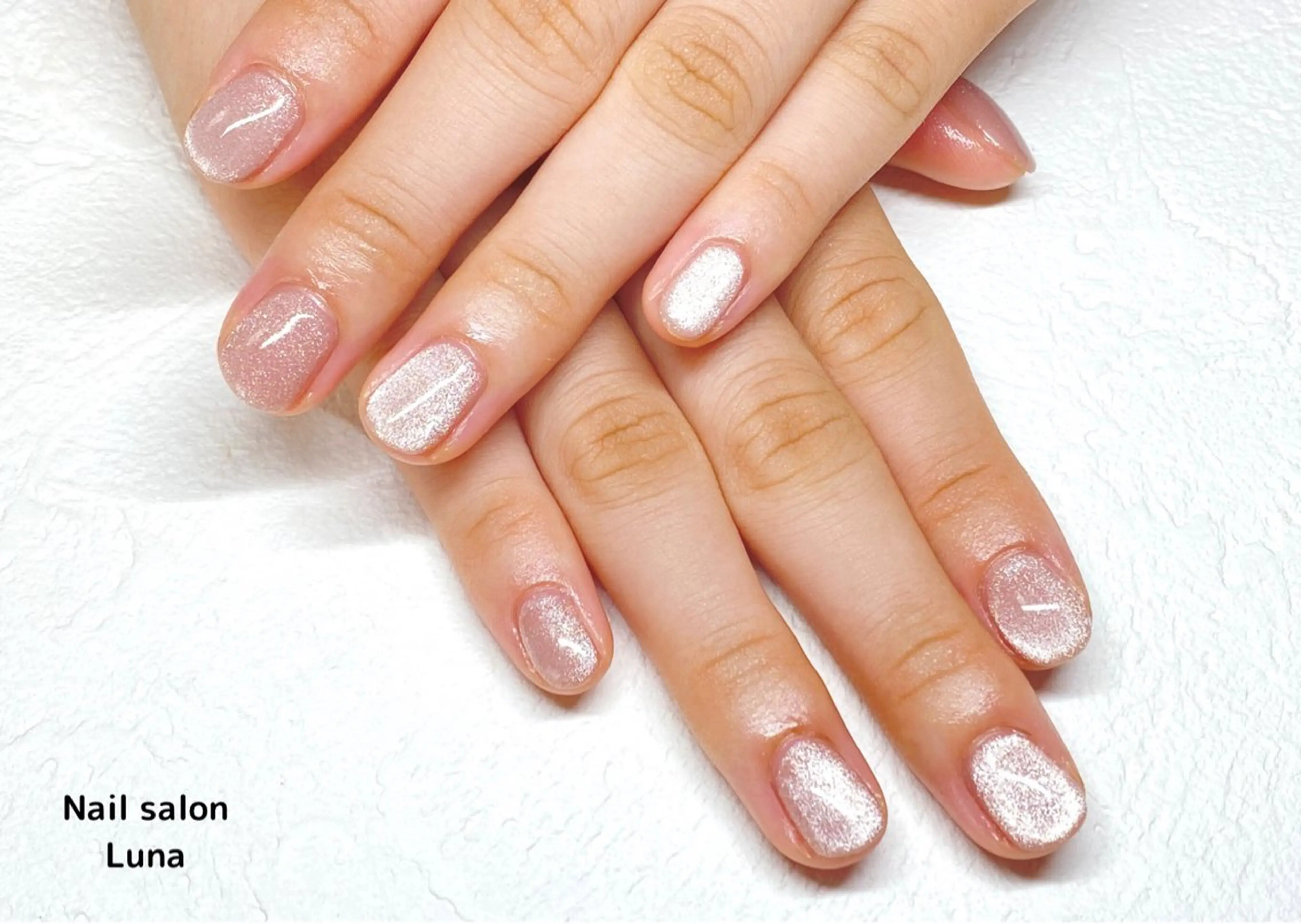 ネイル ジェルネイル マグネットネイル 加藤 美穂のネイルデザイン