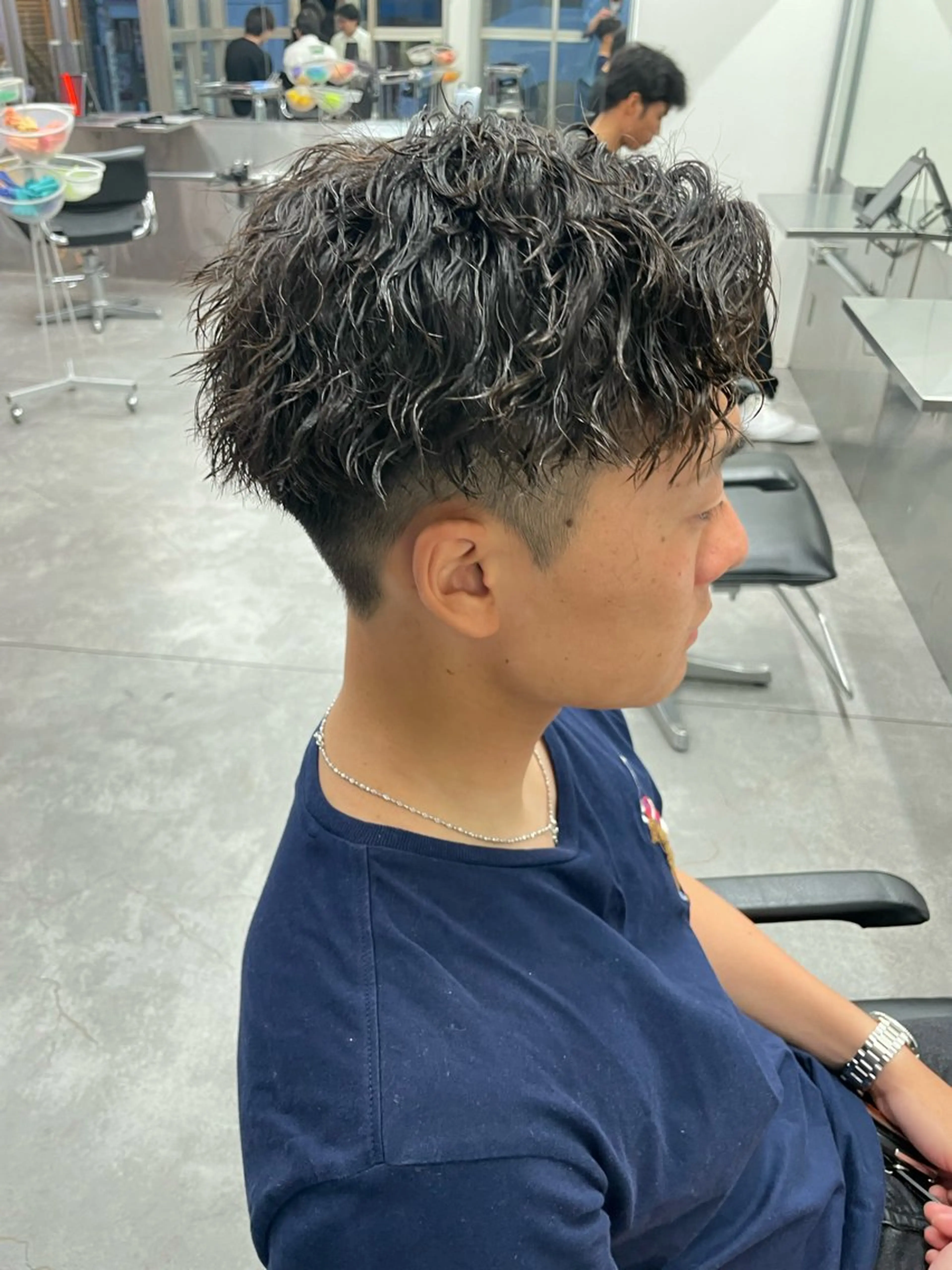 パーマ メンズ カット パーマ 町田エリアＮｏ．１/ パーマ特化/太田京希のヘアスタイル