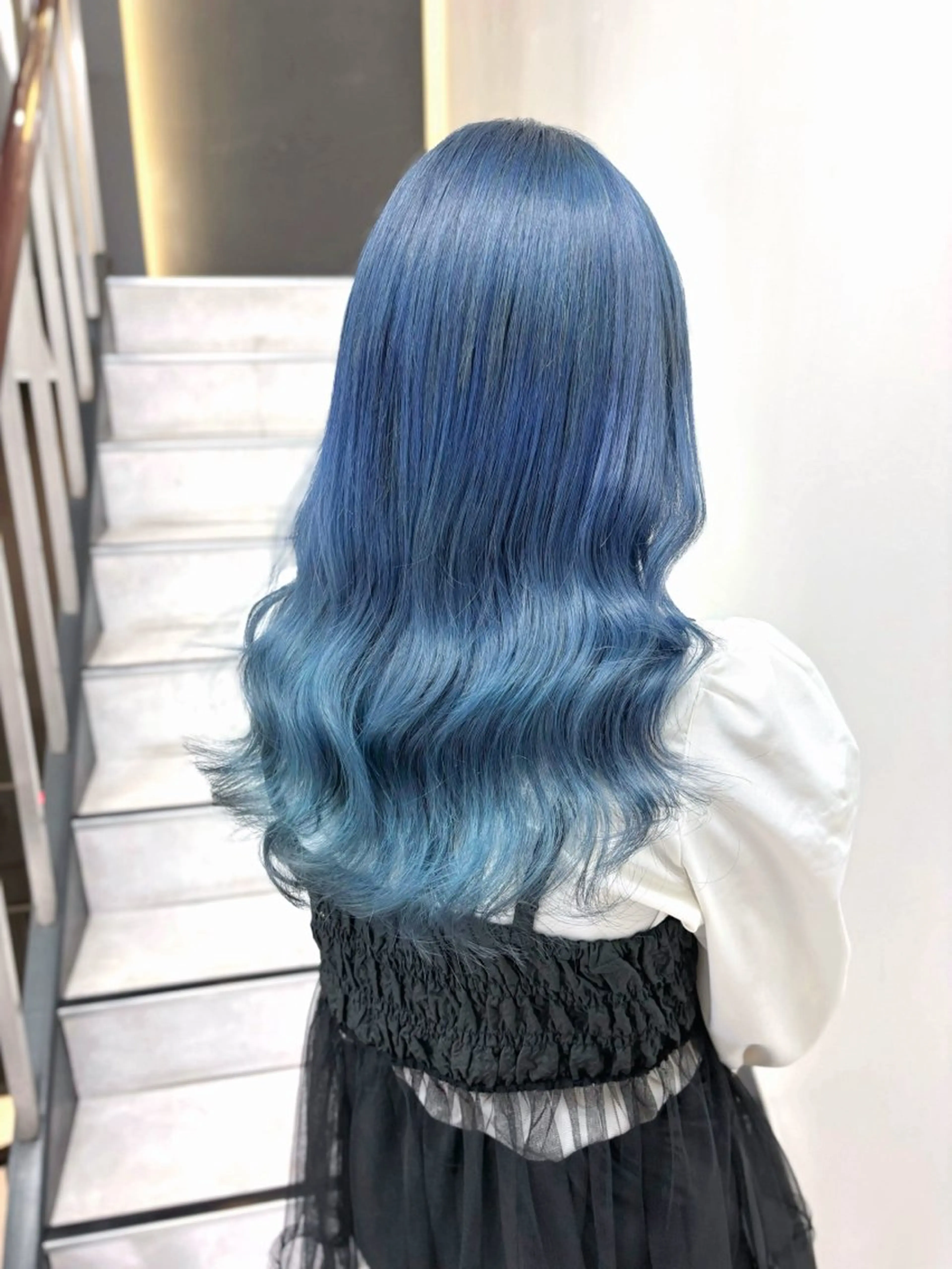 ロング カット ヘアカラー 艶髪／透け感カラー ／ＲＹＯのヘアスタイル