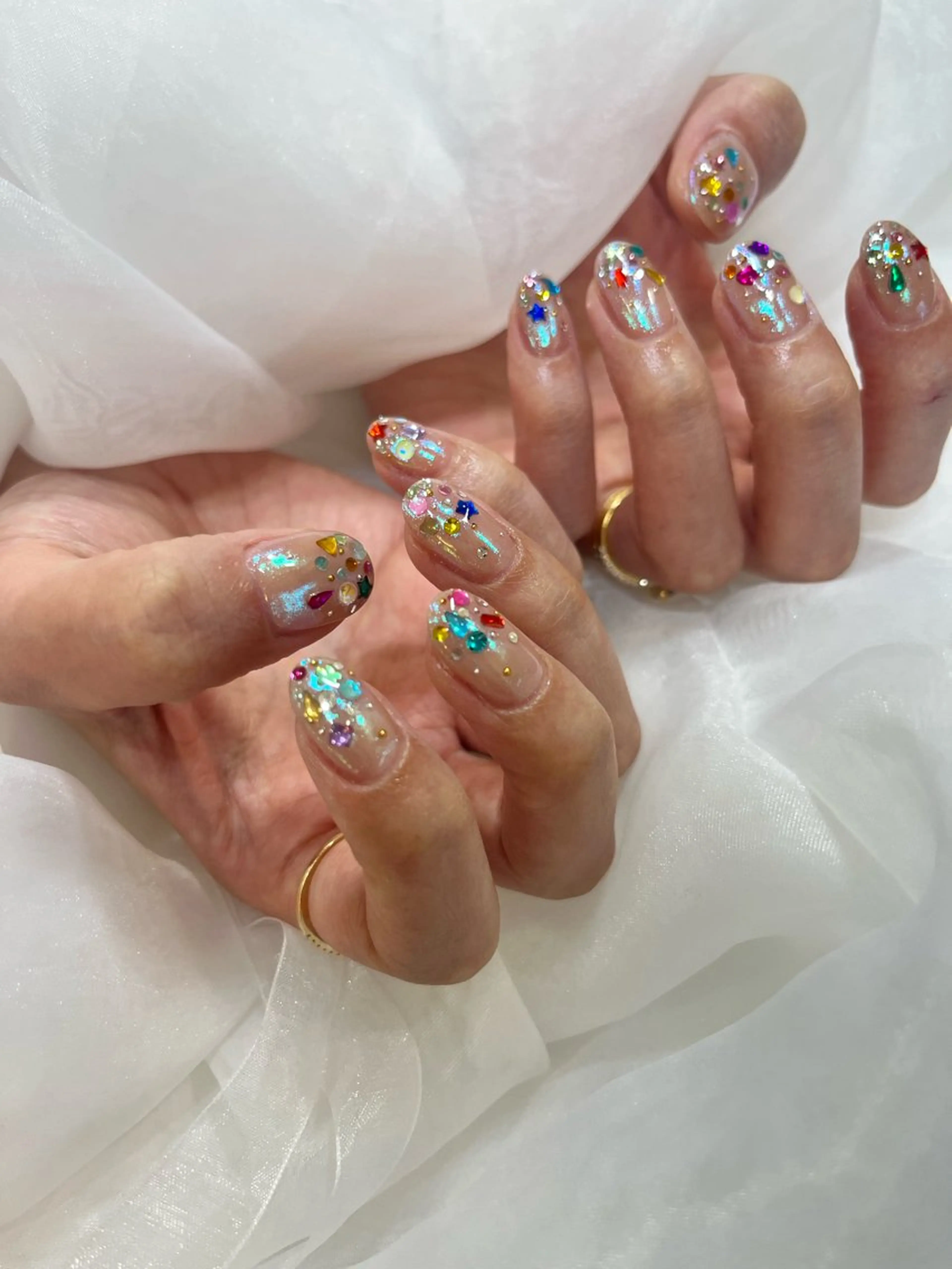 ネイル ハンドネイル éclat-nail salon-所属・松本 ゆみかのネイルデザイン