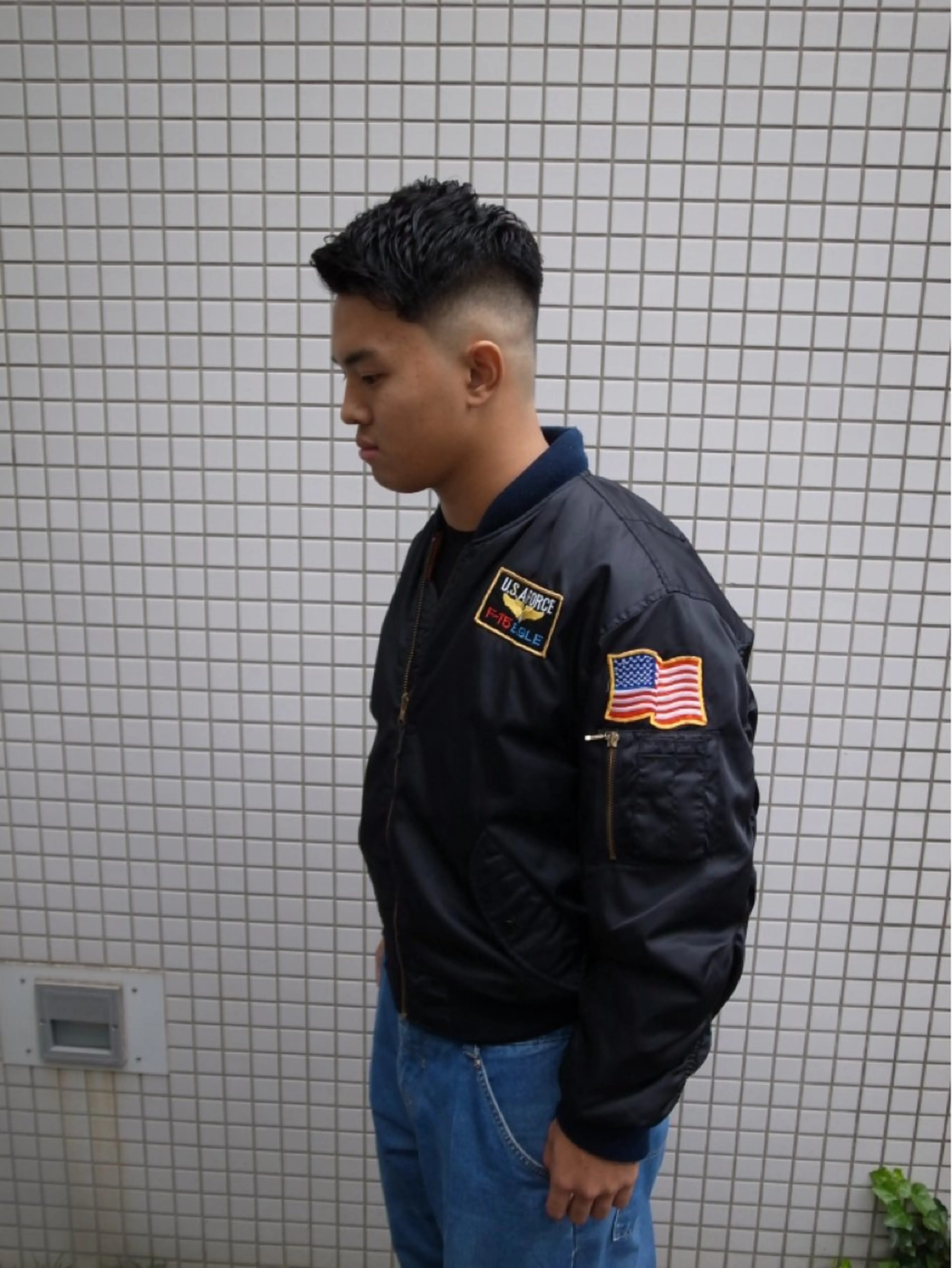 ショート パーマ メンズ フェードカット メンズパーマ スキンフェード カット パーマ 💈メンズフェード 特化DAIYA💈の眉毛・アイブロウイメージ