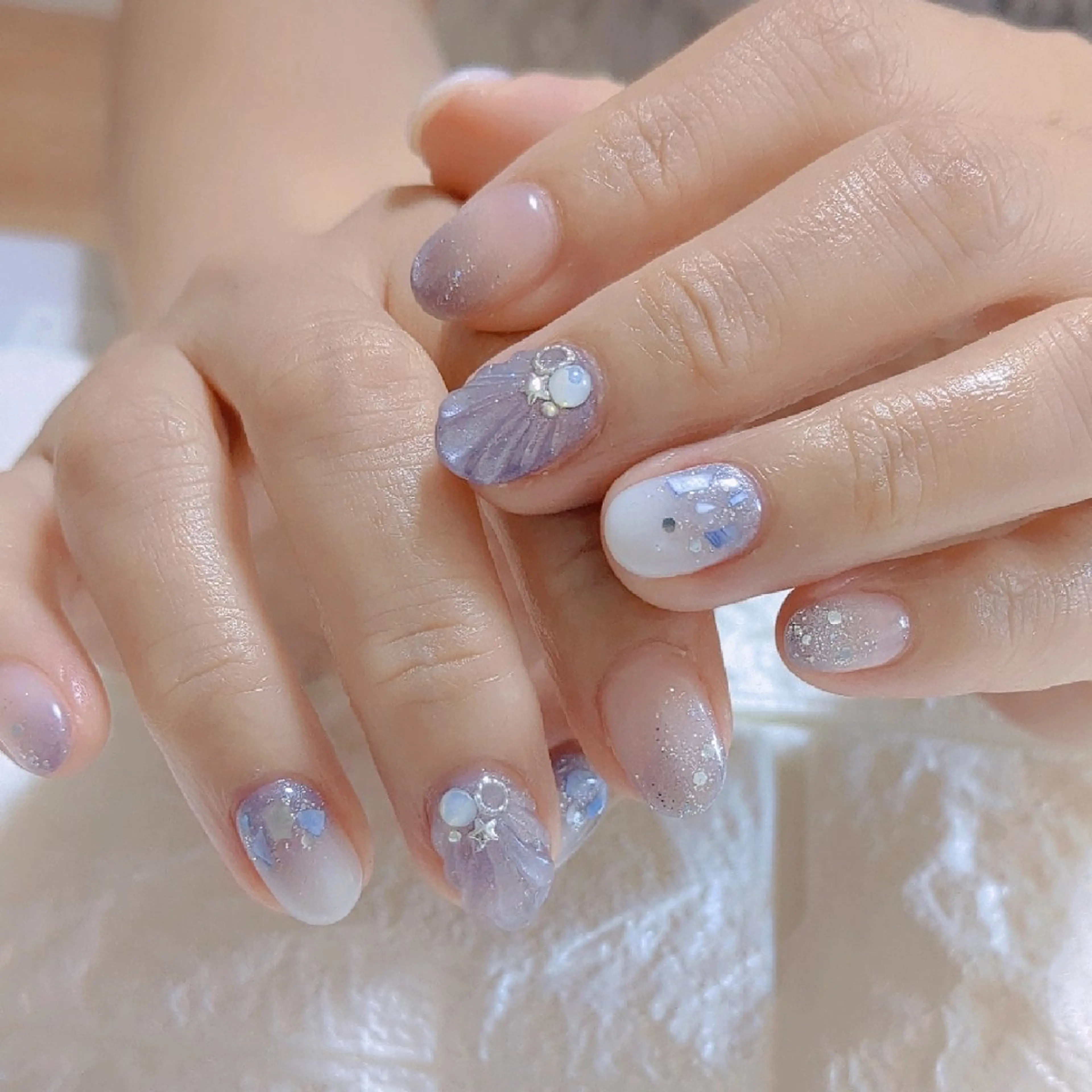 ネイル ハンドネイル E·U·B ネイル所属・横浜市中区曙町 E·U·Bネイルのネイルデザイン