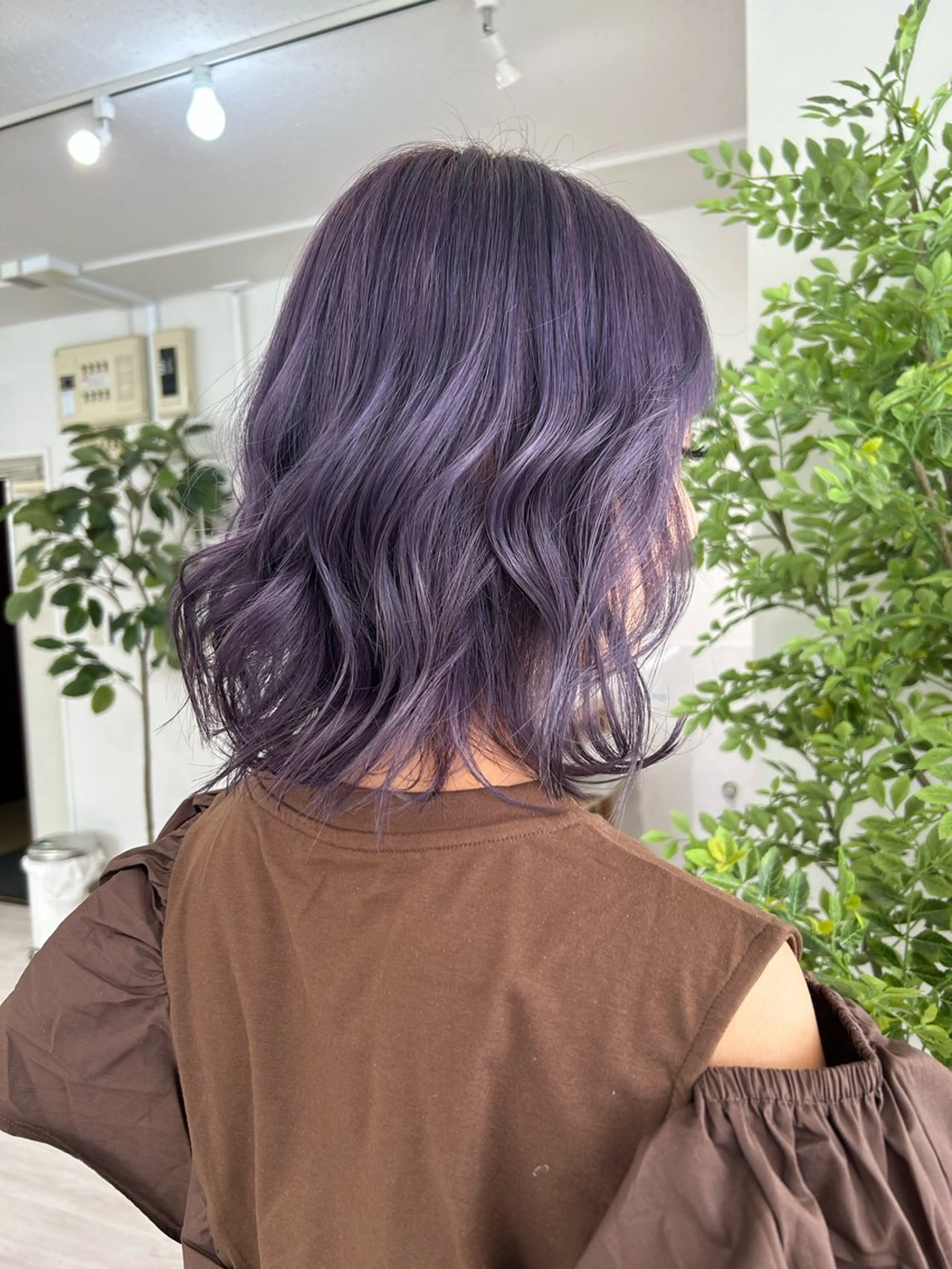 ミディアム カラー 💙まこと💙艶 カラー(Rico)のヘアスタイル