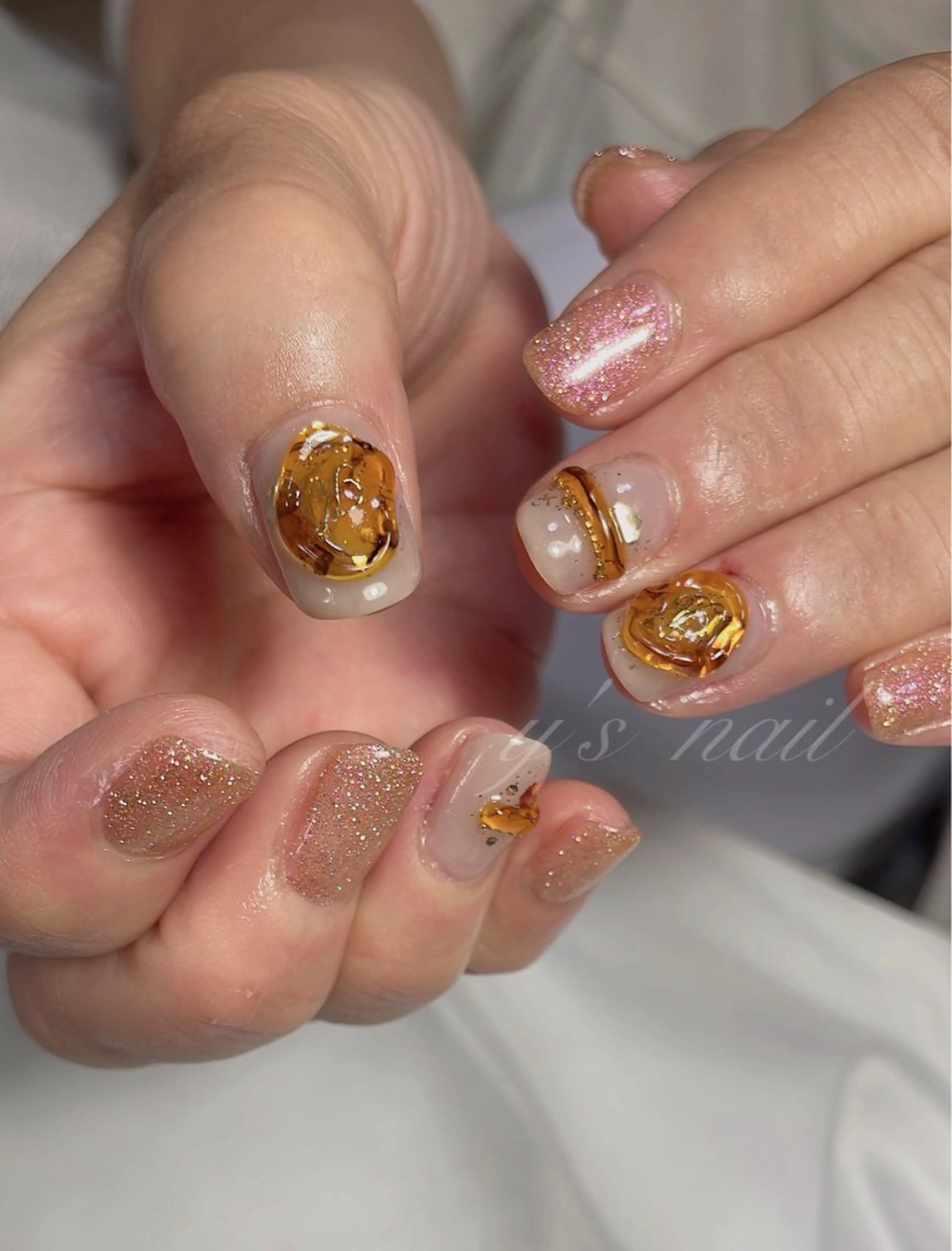 ネイル ハンドネイル y’s nail ✧ゆきのネイルデザイン