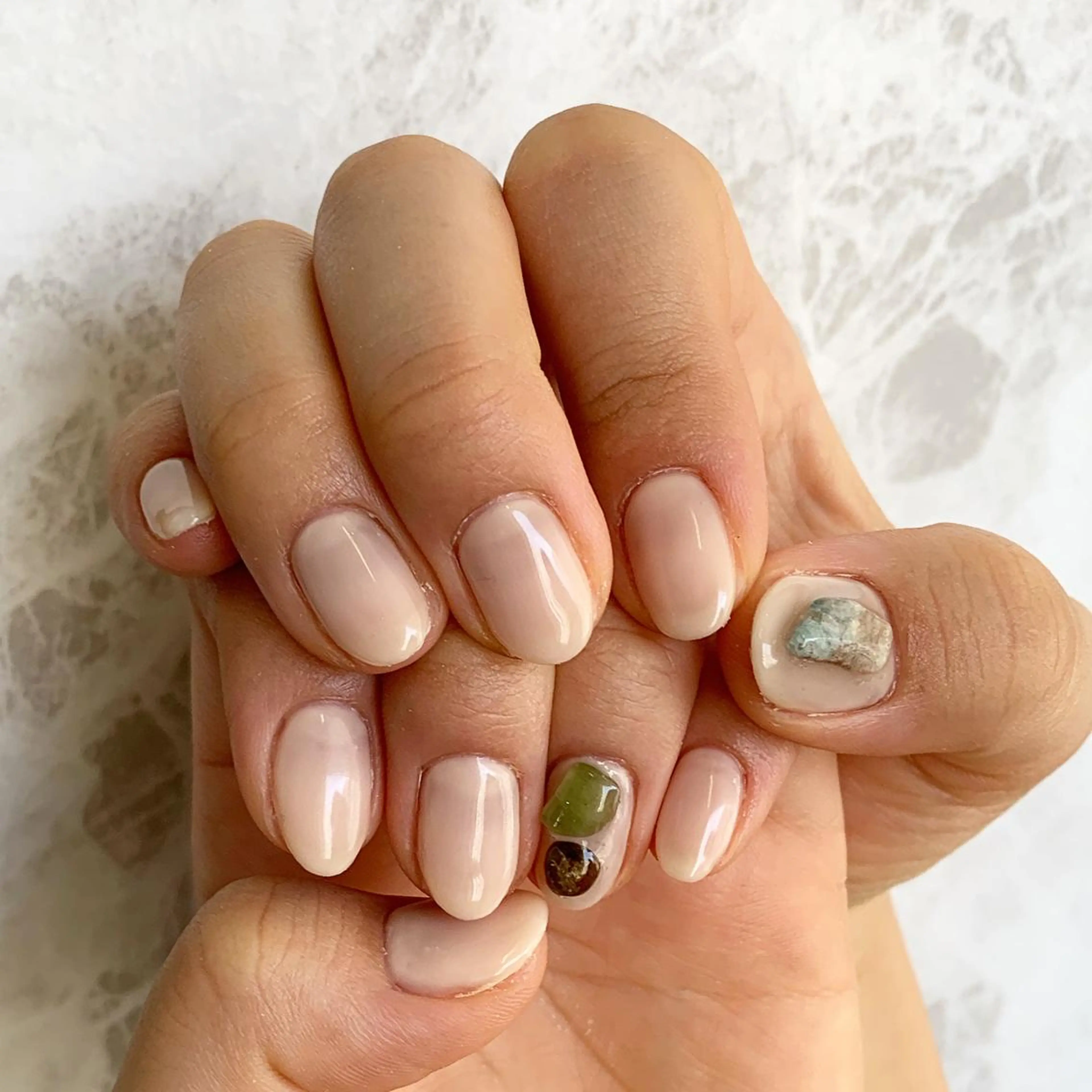 ネイル ワンカラーネイル lylynail YUUKAのネイルデザイン