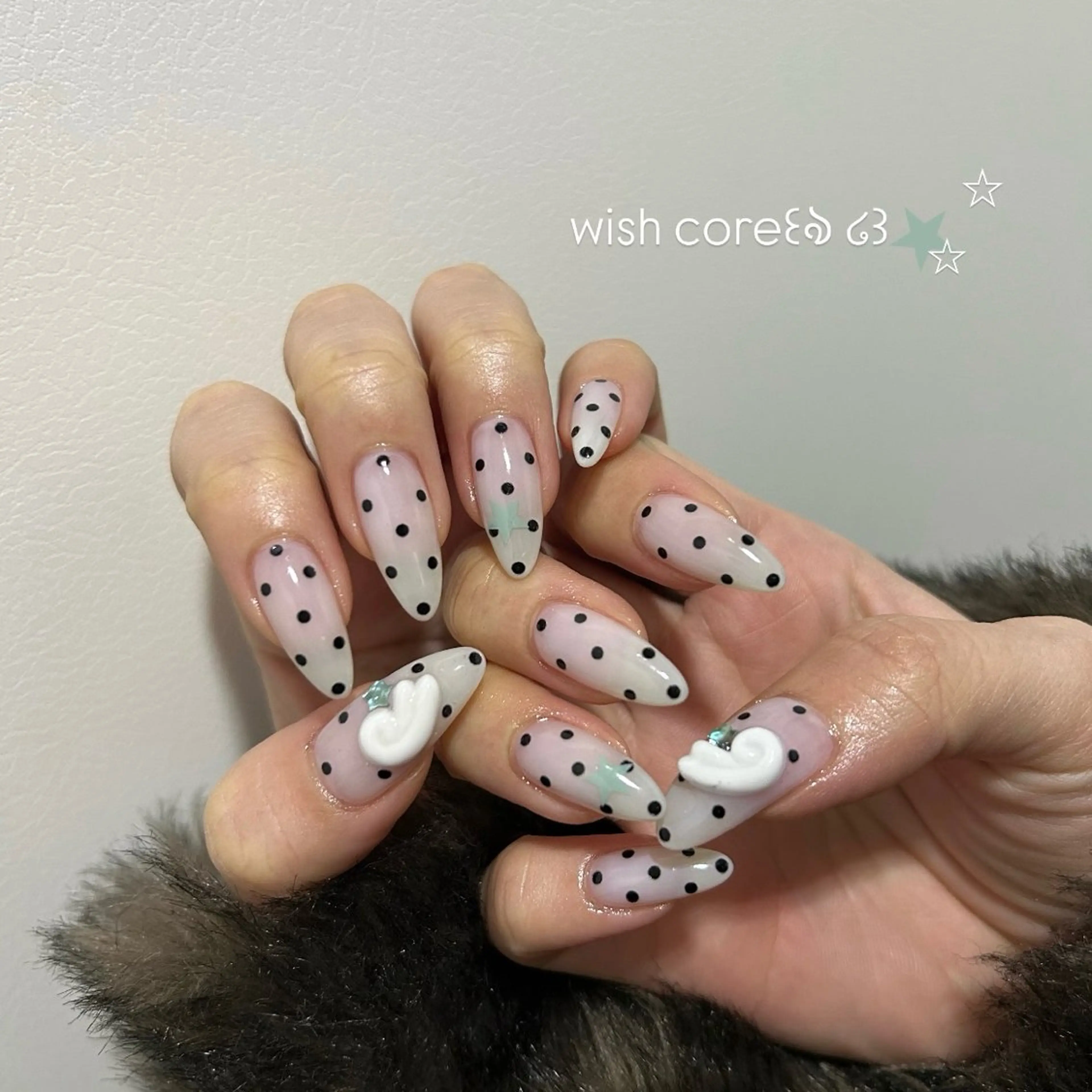 ネイル ハンドネイル パラあり！フィルイン 美フォルムのネイルデザイン