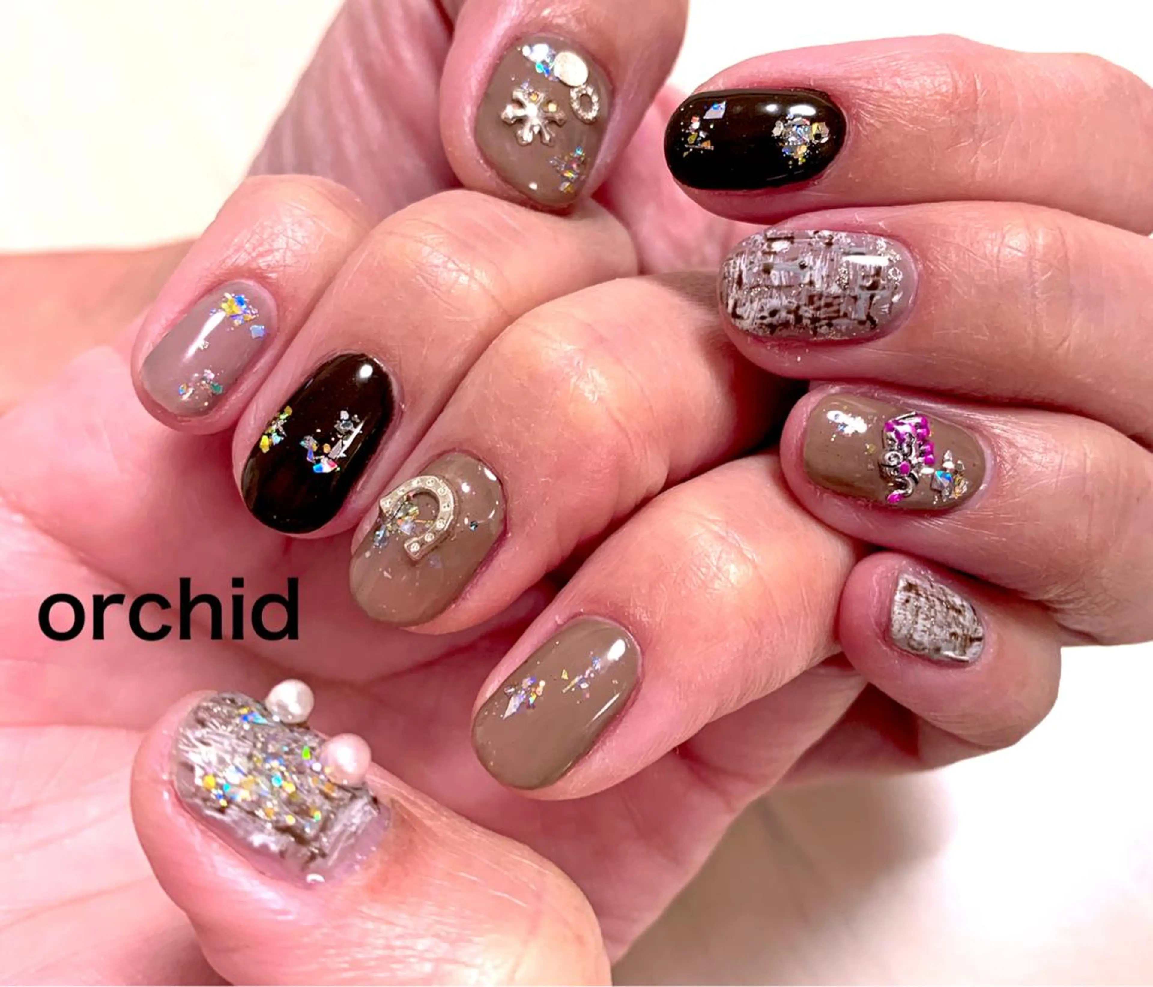 ネイル orchid ♡オーキッドのネイルデザイン