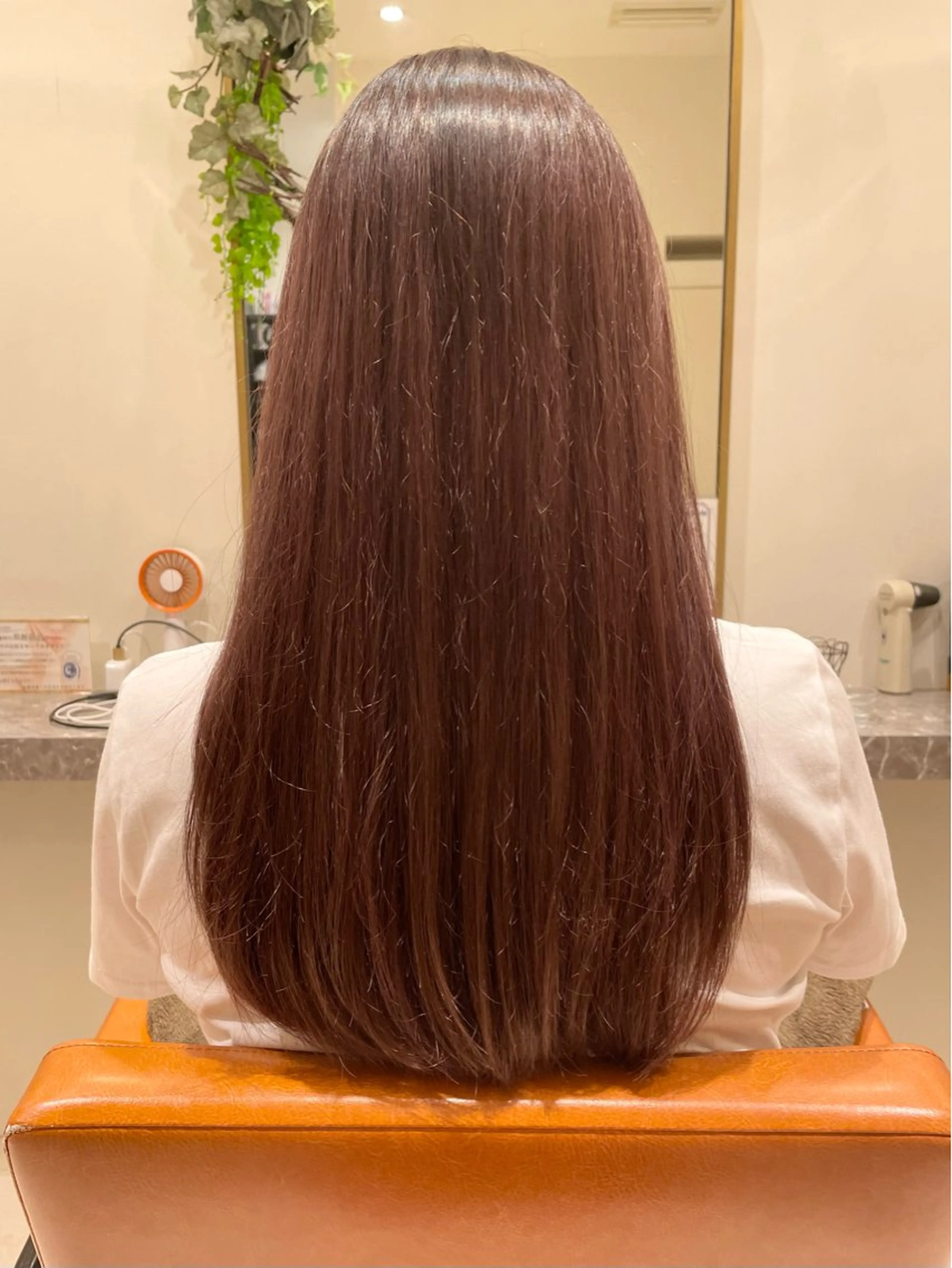 ロング カラー カット ヘアカラー トリートメント 暖色/ベージュ/ メンズ/鈴木彩のヘアスタイル