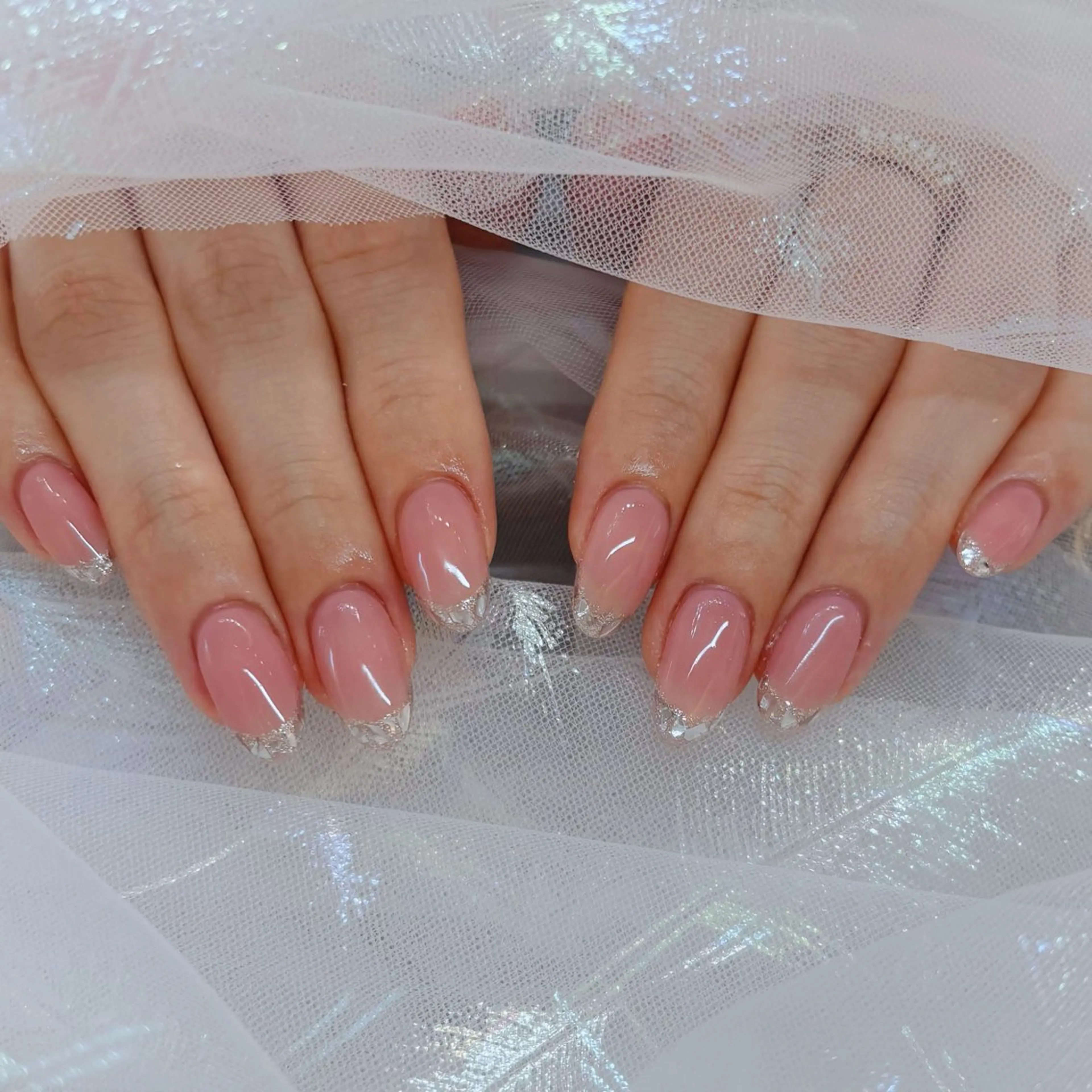 ネイル ハンドネイル CeCe Garden所属・CeCeGarden ✨️キラキラワンホンのネイルデザイン