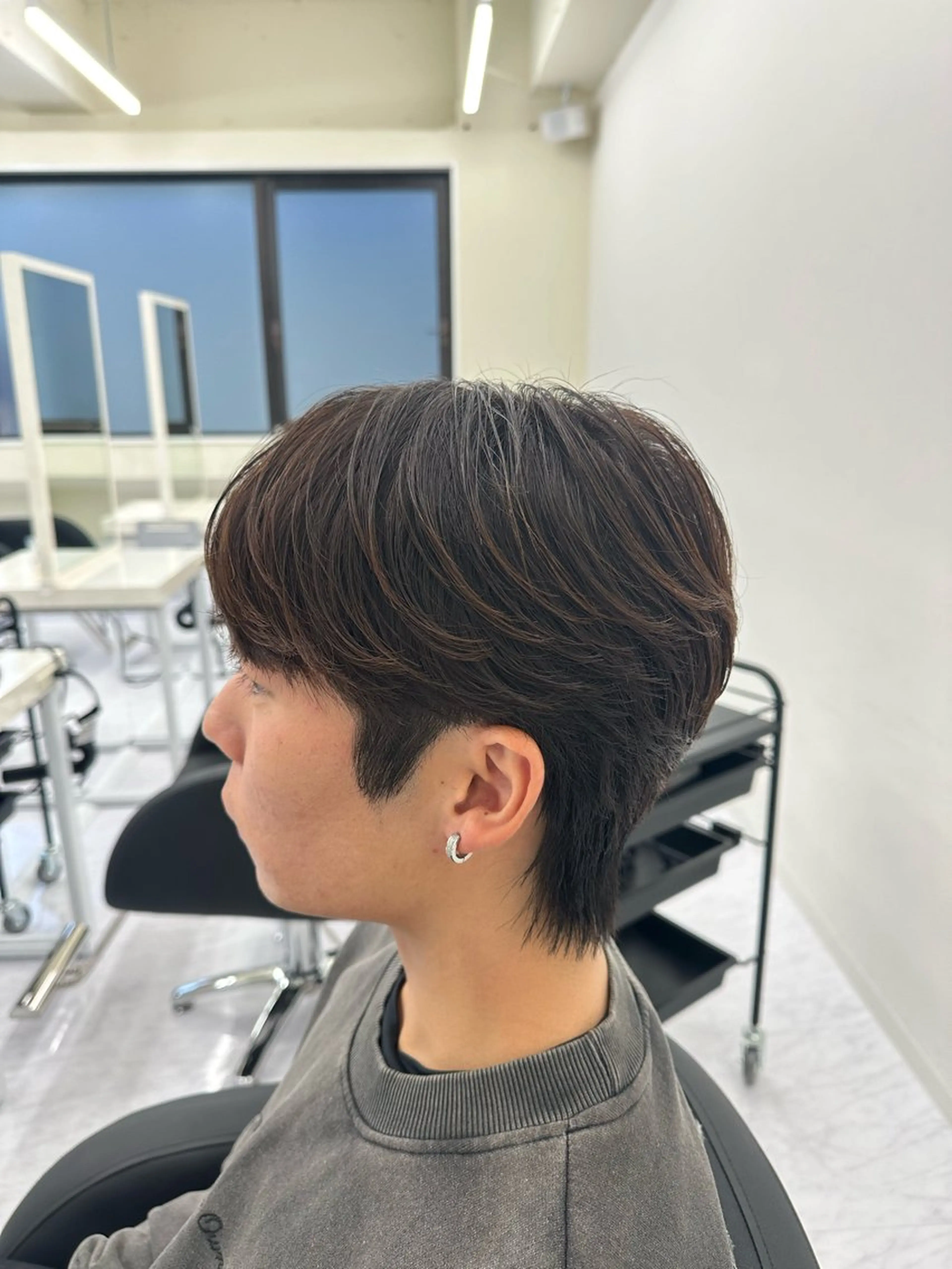 メンズ メンズパーマ 岡部 琉斗のヘアスタイル