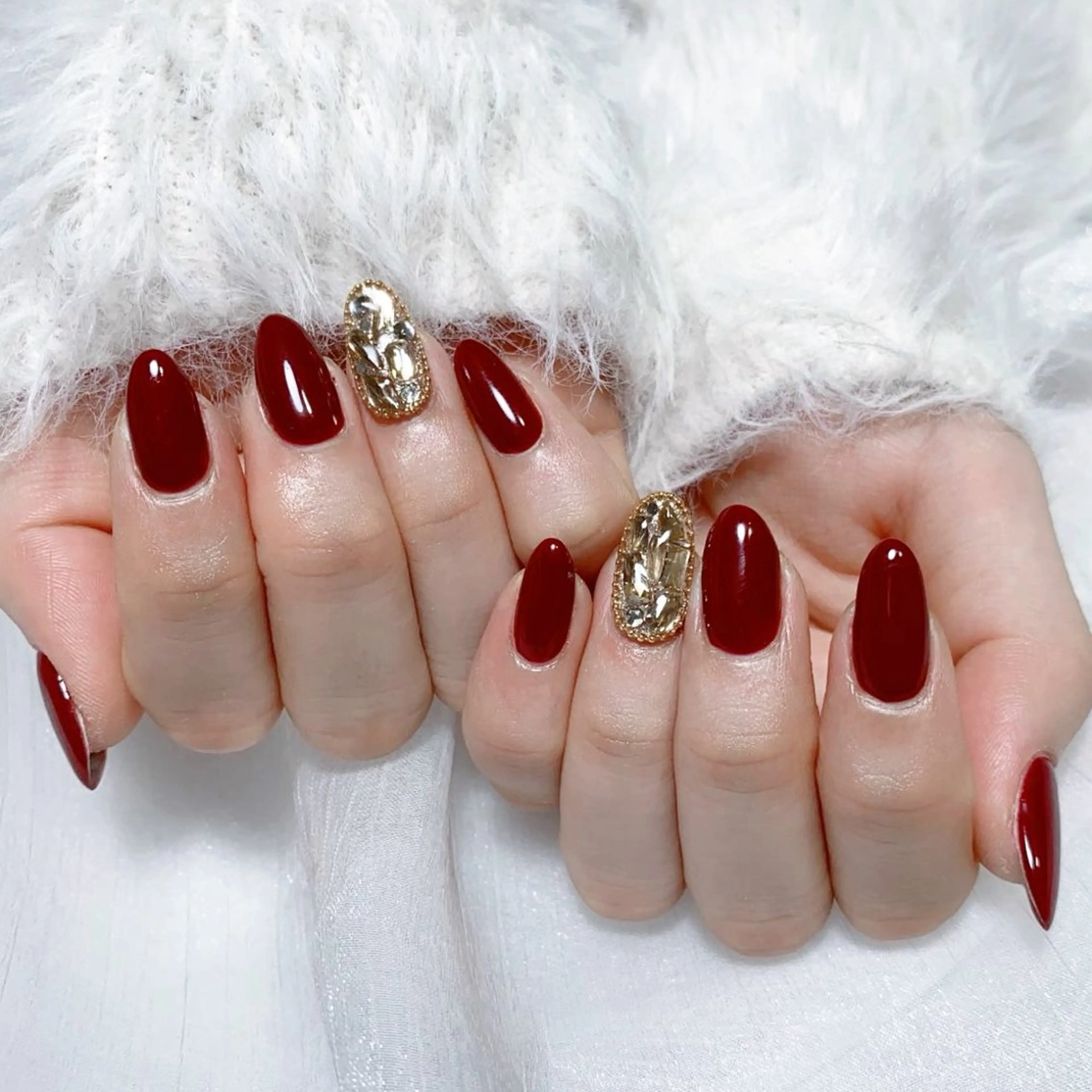 メンズ ネイル メンズ韓国風 アートネイル オーロラネイル ガーリー キラキラネイル ハンドネイル Nail salon 木にいるのネイルデザイン