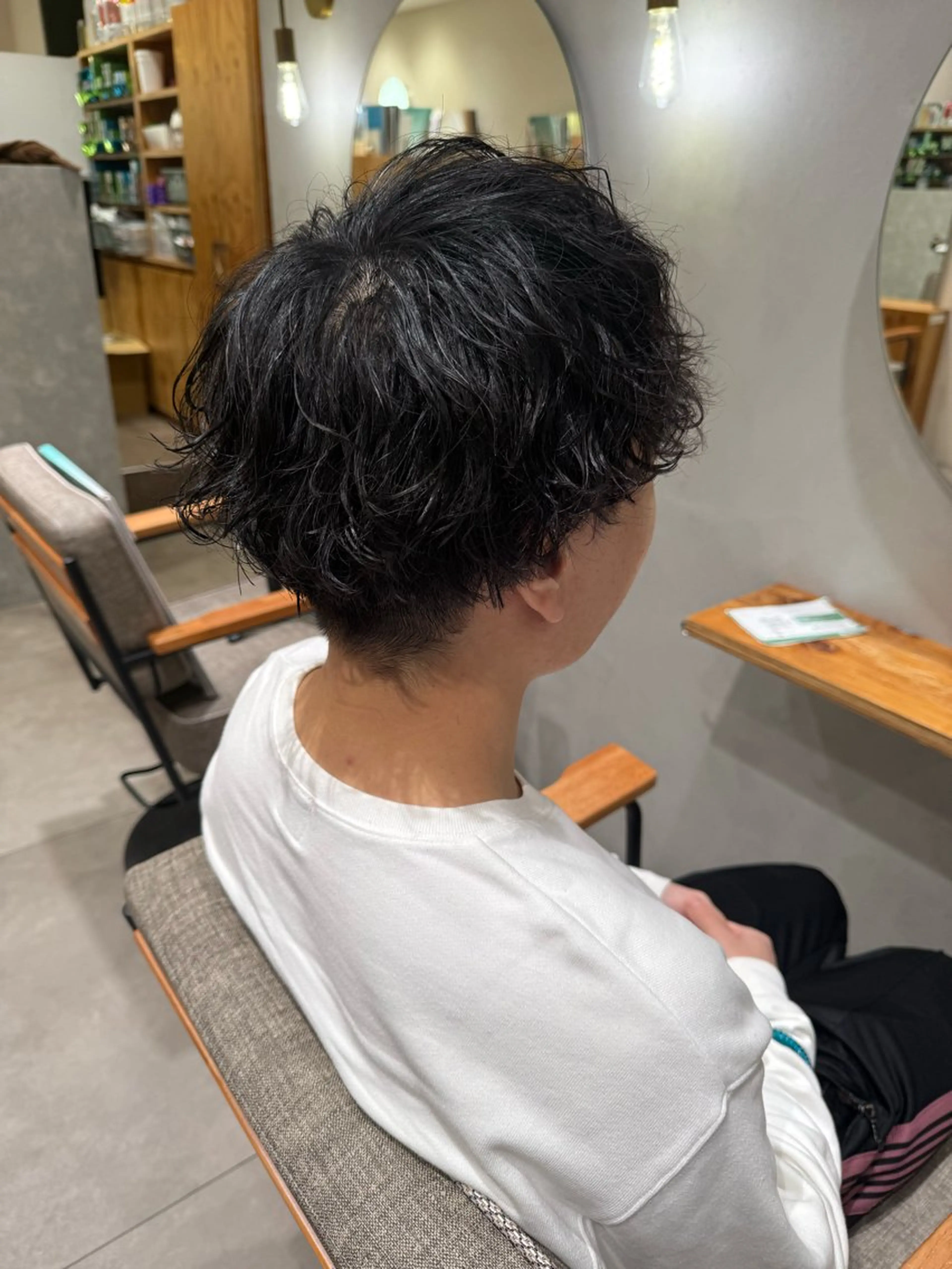 メンズ カット パーマ 松平 拓巳のヘアスタイル