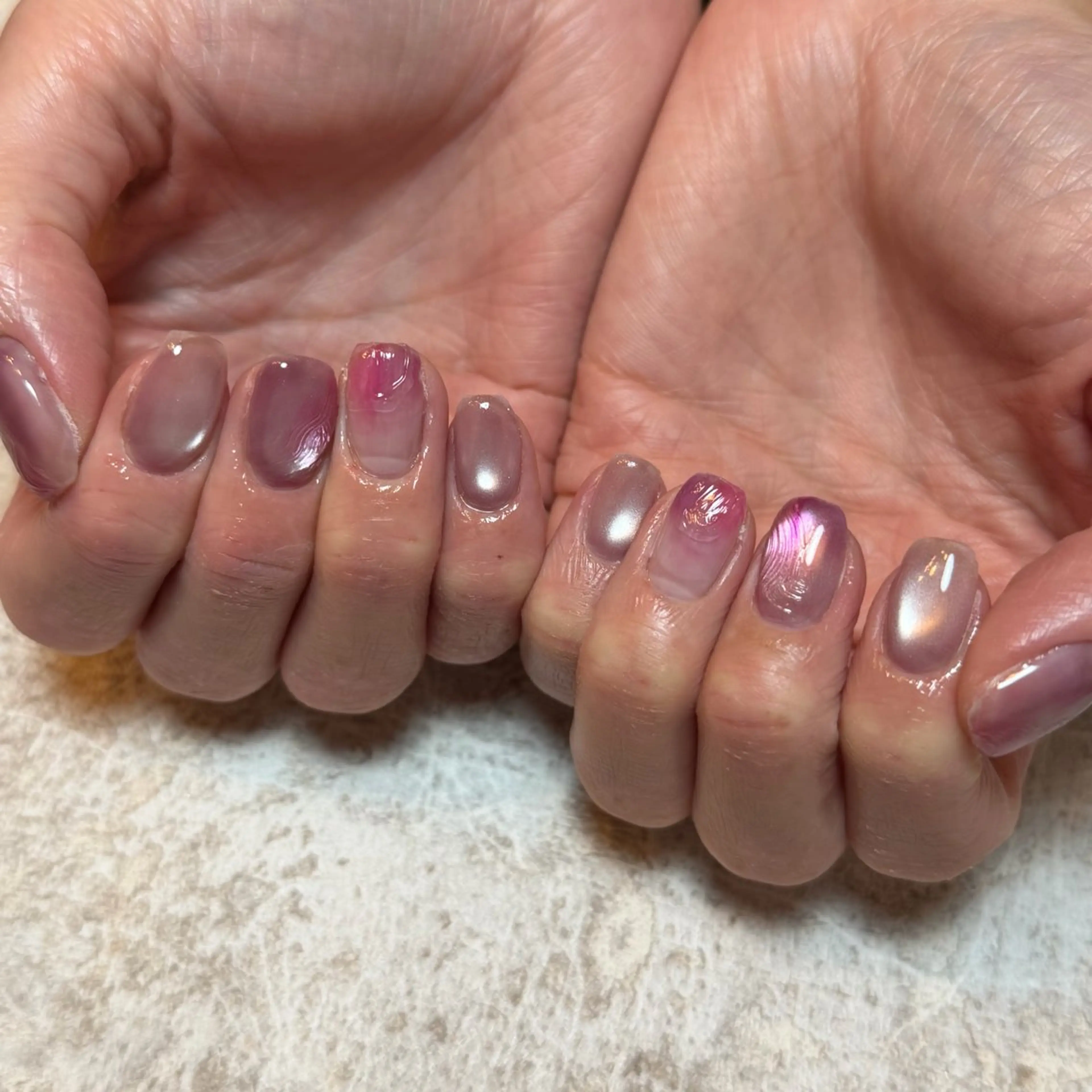 ネイル 自由が丘サロン あやめ💅のネイルデザイン