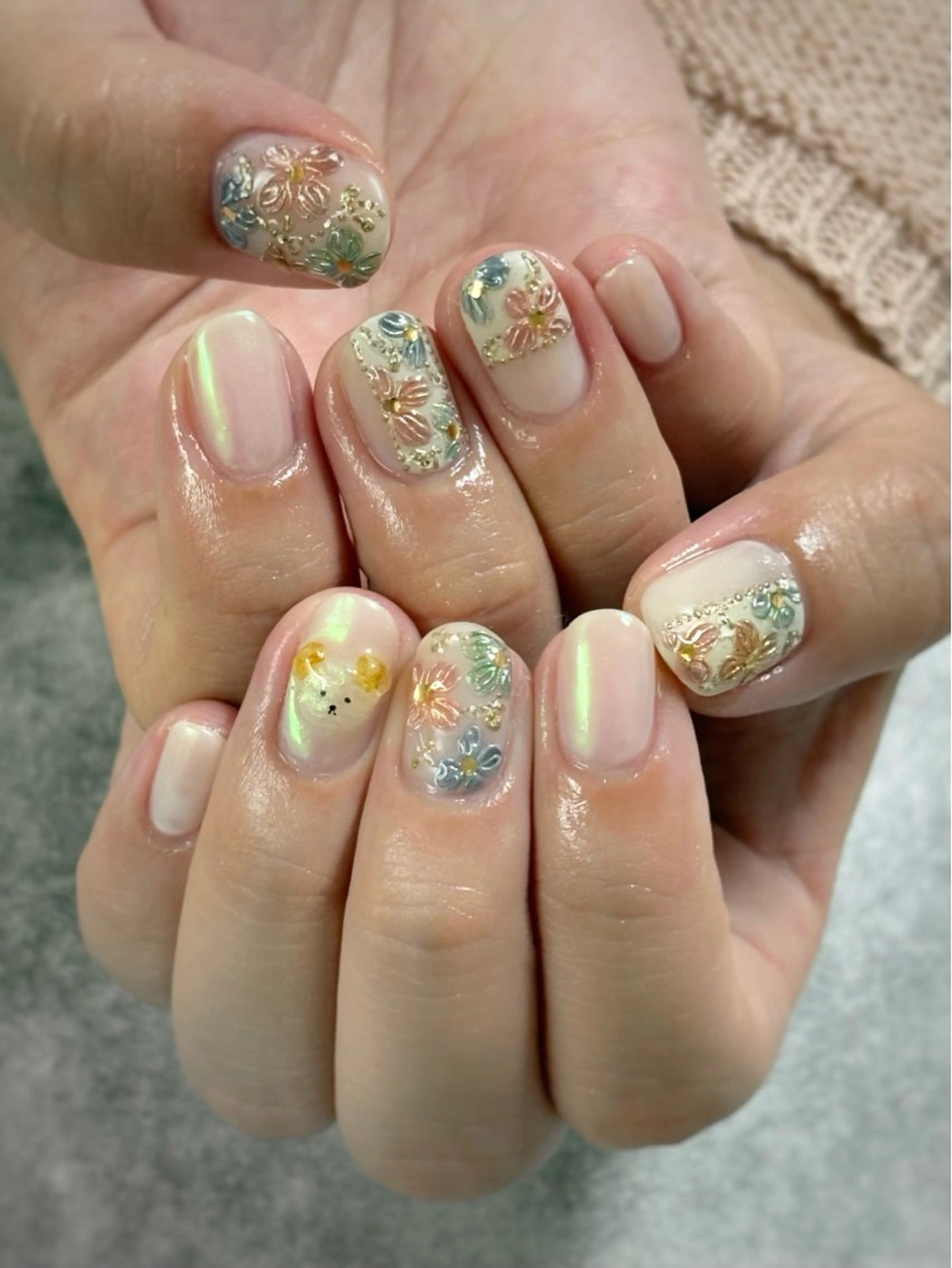 ネイル ハンドネイル FIORITURA Maikoのネイルデザイン