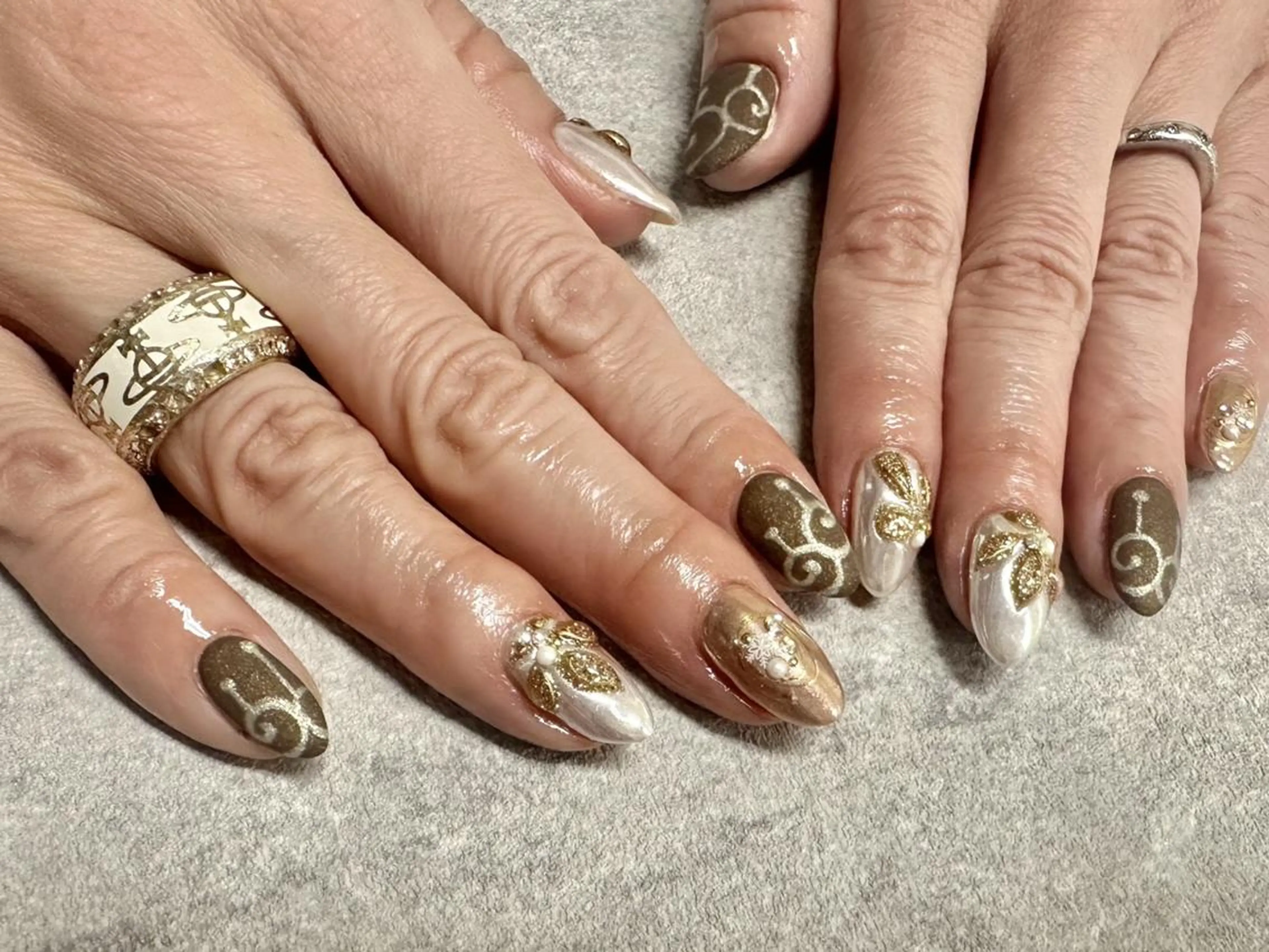 ネイル アートネイル フットネイル フレンチネイル グラデーション キラキラネイル FASTNAIL PLUS 新宿店のネイルデザイン